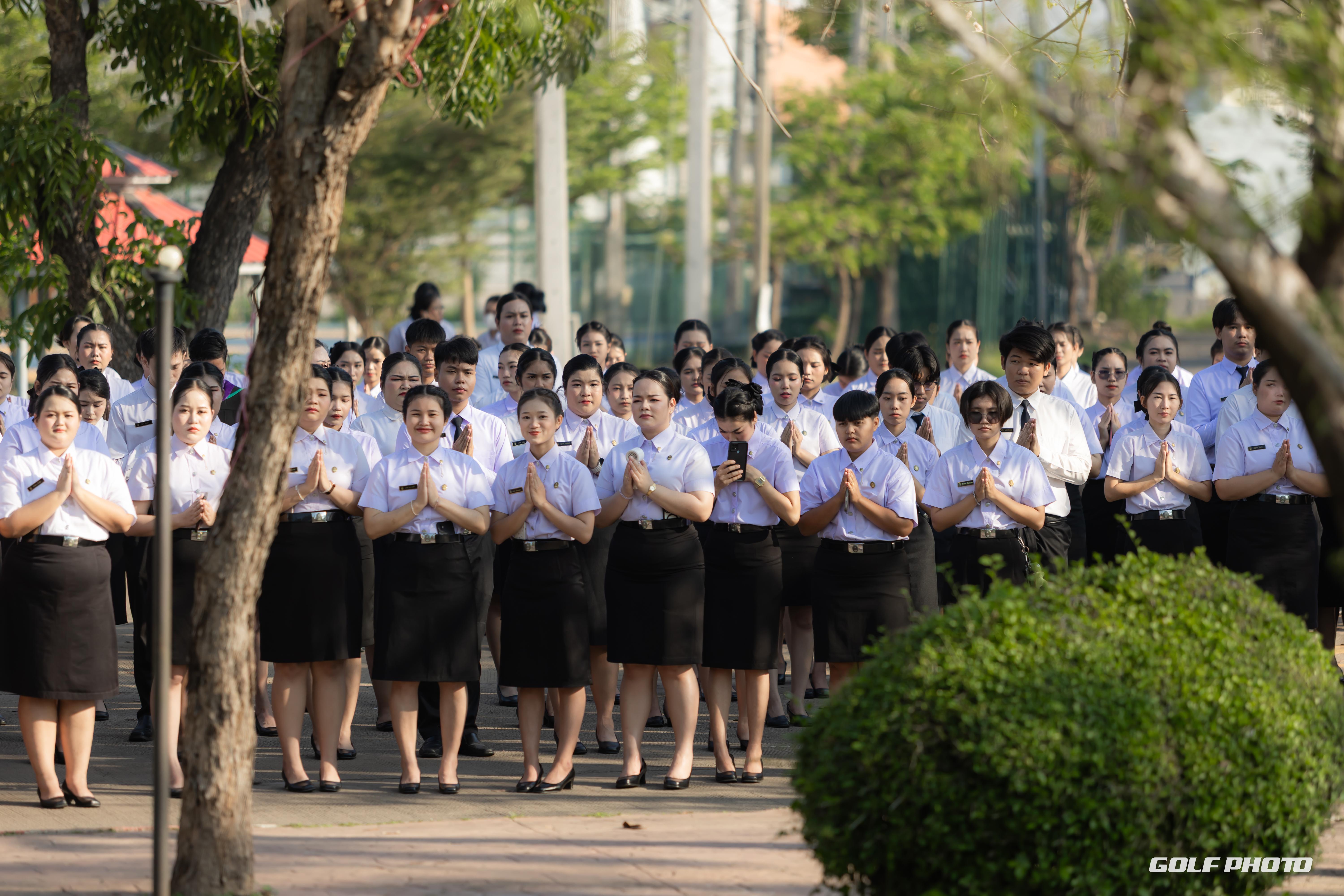 62. ประมวลภาพพิธีปัจฉิมนิเทศนักศึกษาหลักสูตรครุศาสตรบัณฑิต1