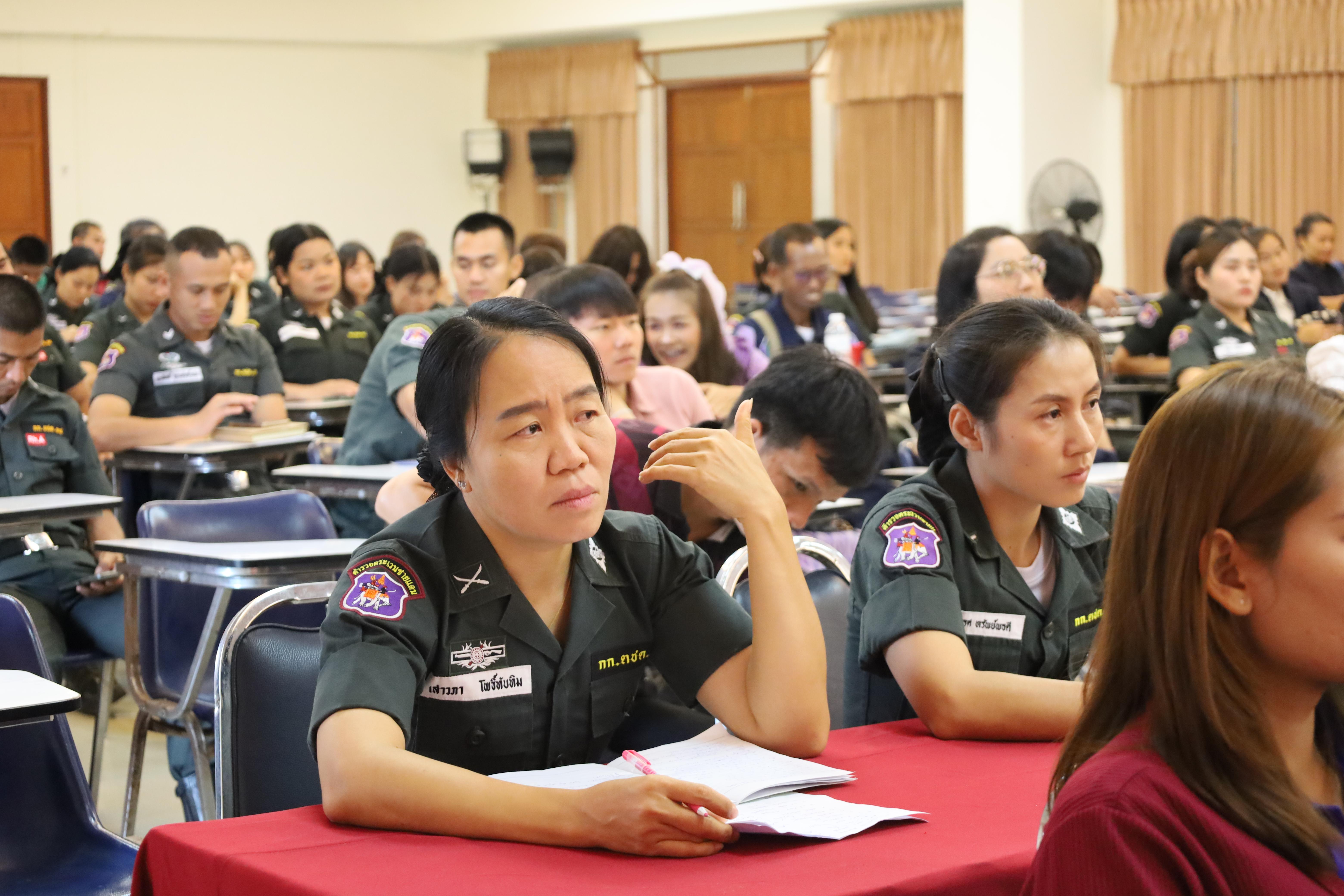 35. การอบรมพัฒนาศักยภาพครูโรงเรียนตำรวจตระเวนชายแดน ประจำปีงบประมาณ2568