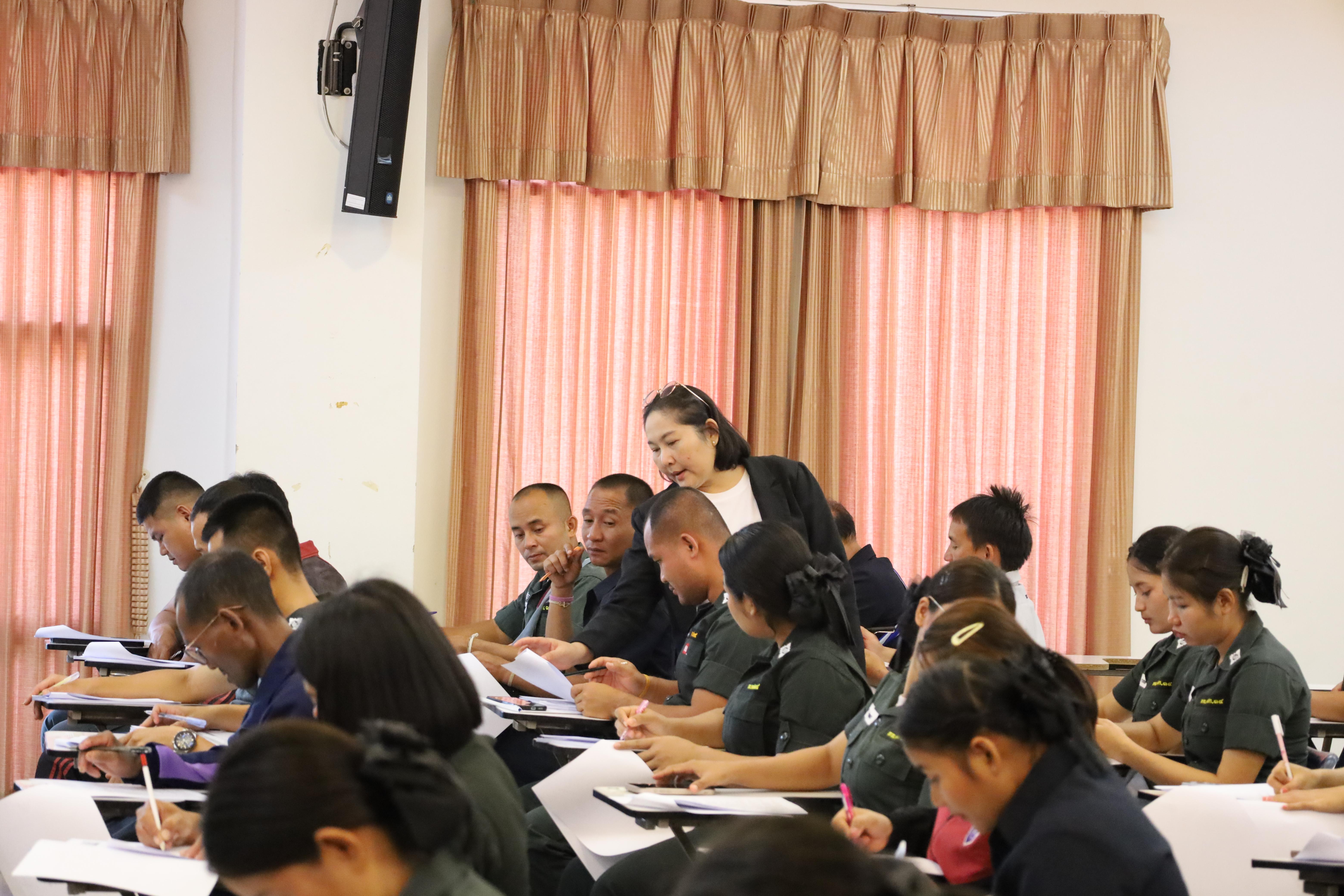 55. การอบรมพัฒนาศักยภาพครูโรงเรียนตำรวจตระเวนชายแดน ประจำปีงบประมาณ2568