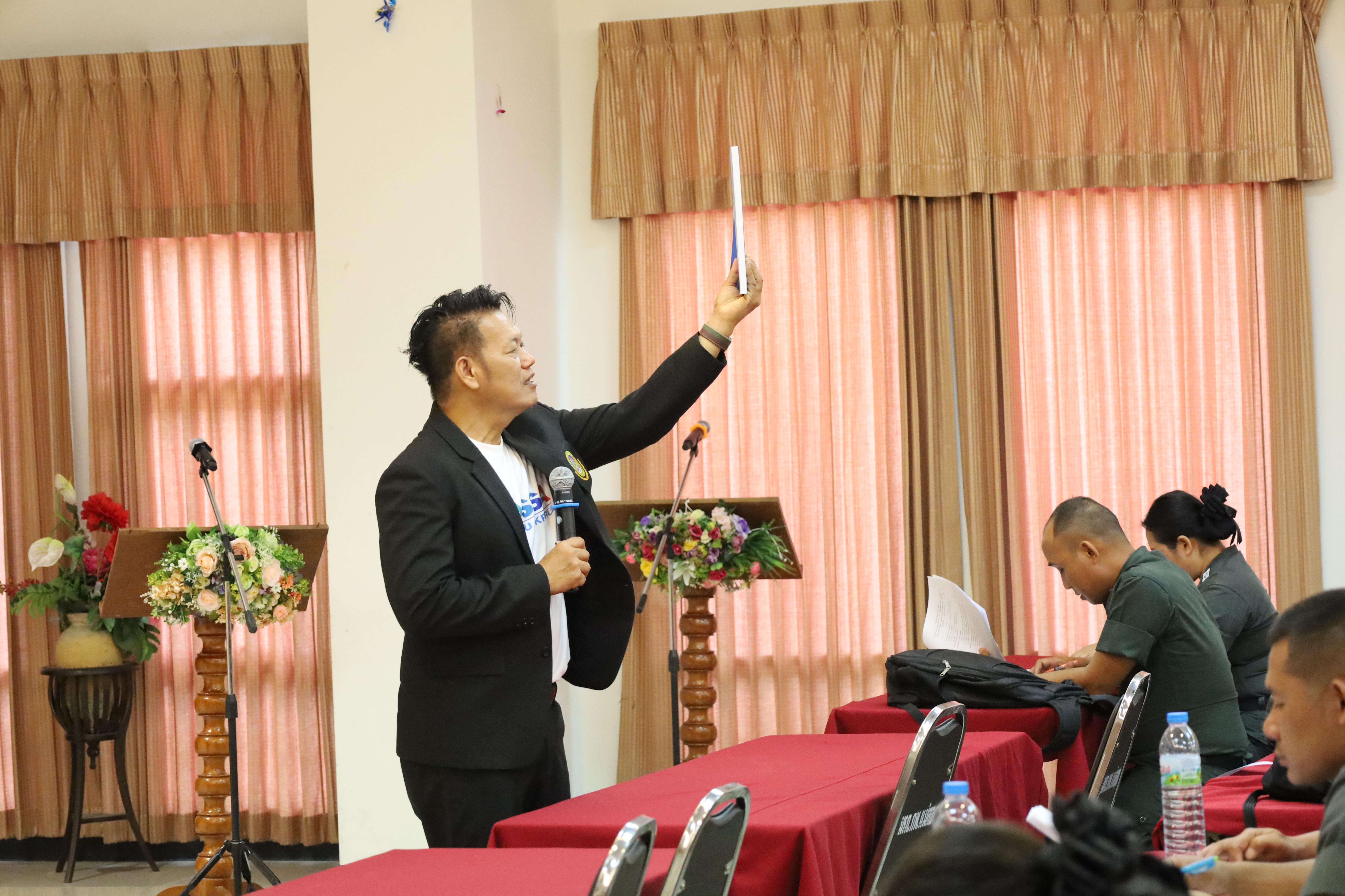 70. การอบรมพัฒนาศักยภาพครูโรงเรียนตำรวจตระเวนชายแดน ประจำปีงบประมาณ2568