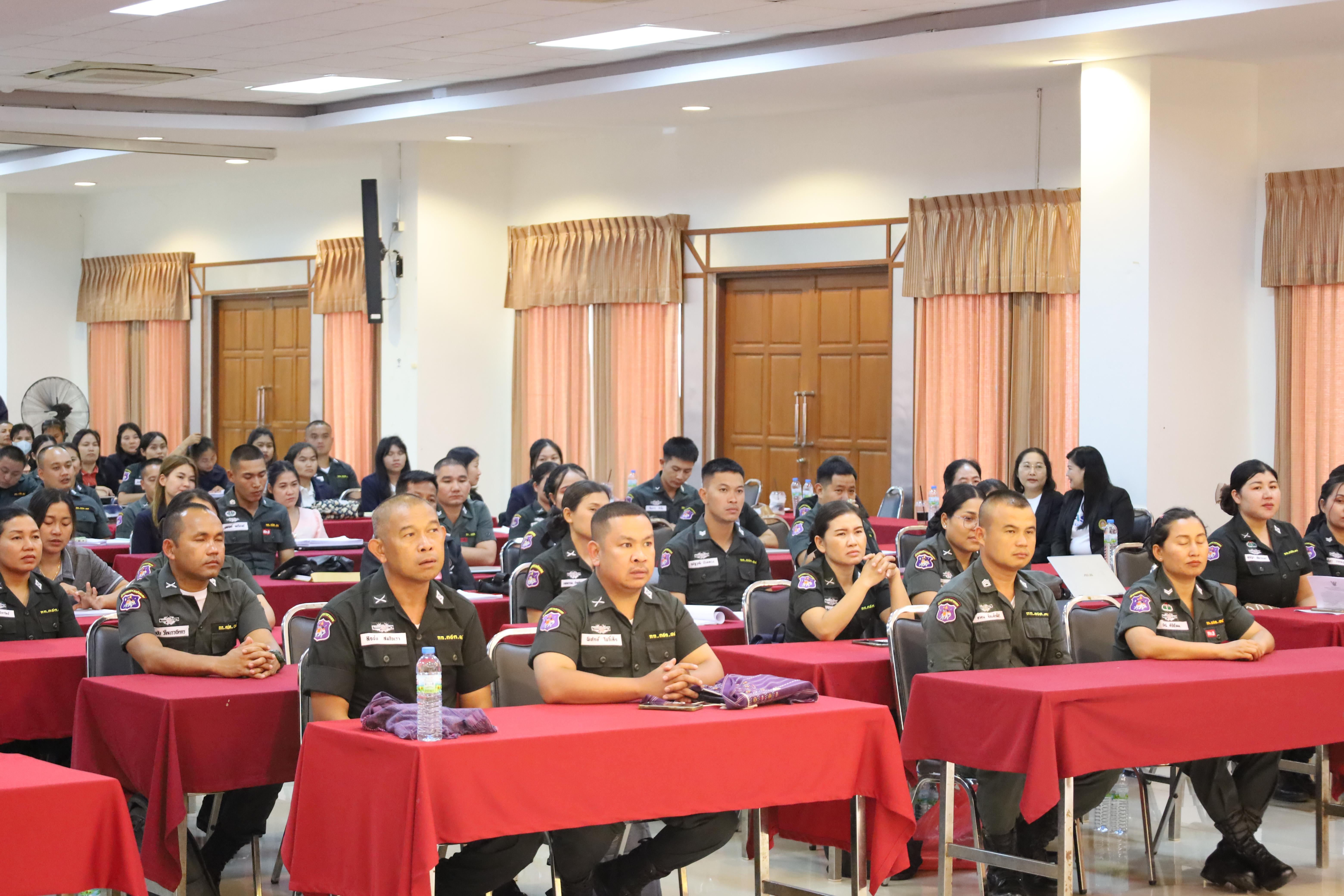 144. การอบรมพัฒนาศักยภาพครูโรงเรียนตำรวจตระเวนชายแดน ประจำปีงบประมาณ2568