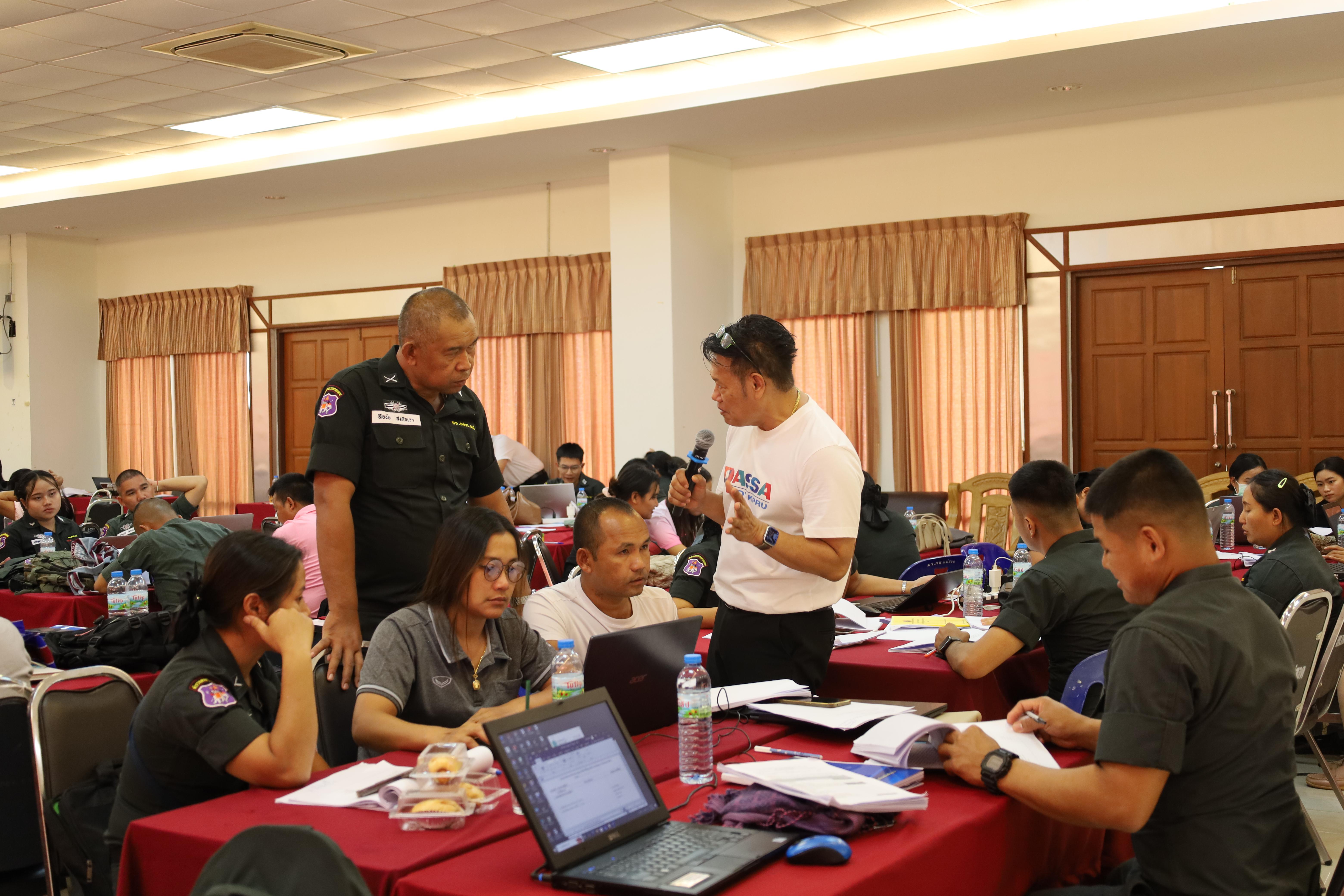 193. การอบรมพัฒนาศักยภาพครูโรงเรียนตำรวจตระเวนชายแดน ประจำปีงบประมาณ2568