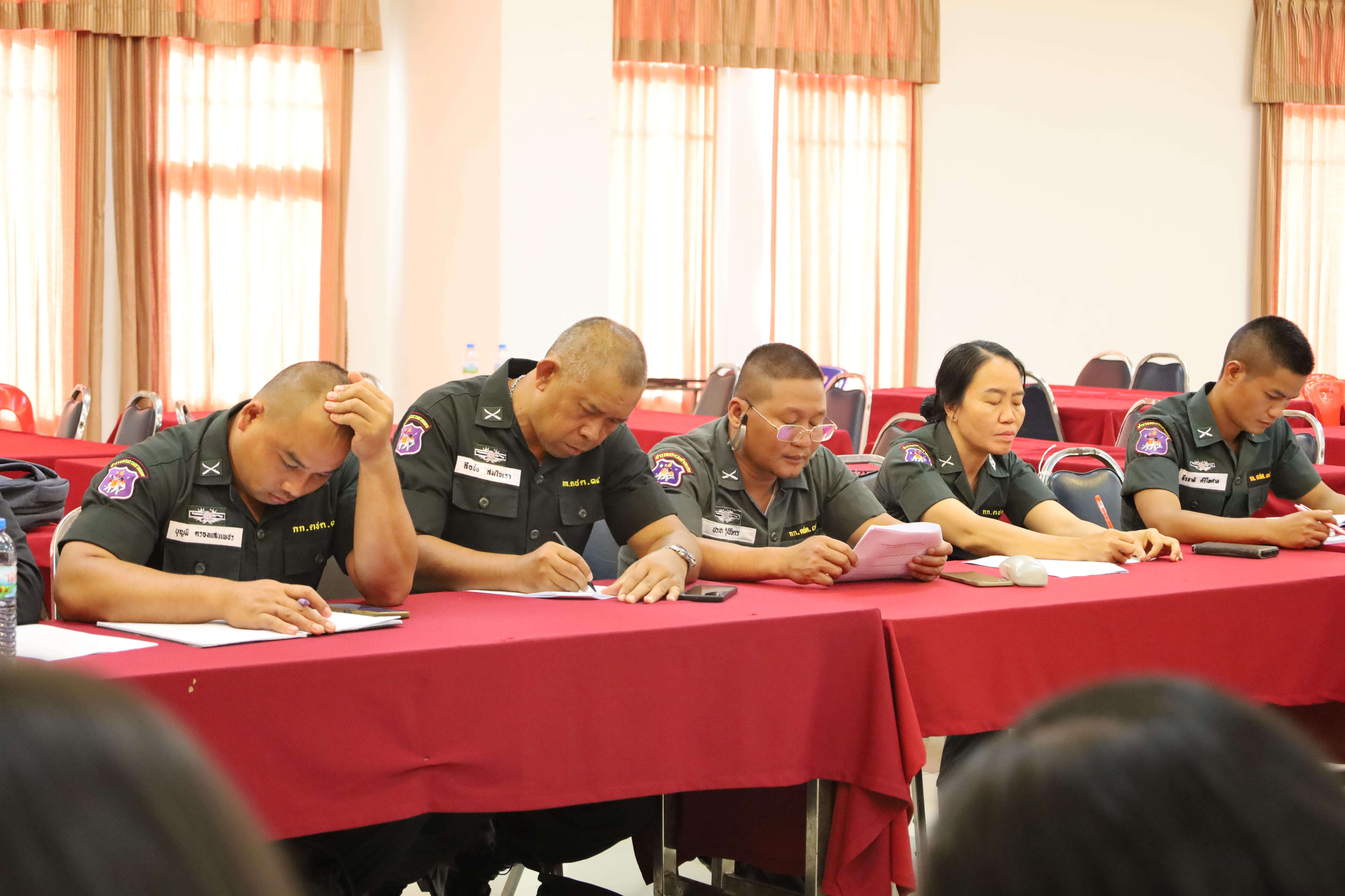 234. การอบรมพัฒนาศักยภาพครูโรงเรียนตำรวจตระเวนชายแดน ประจำปีงบประมาณ2568