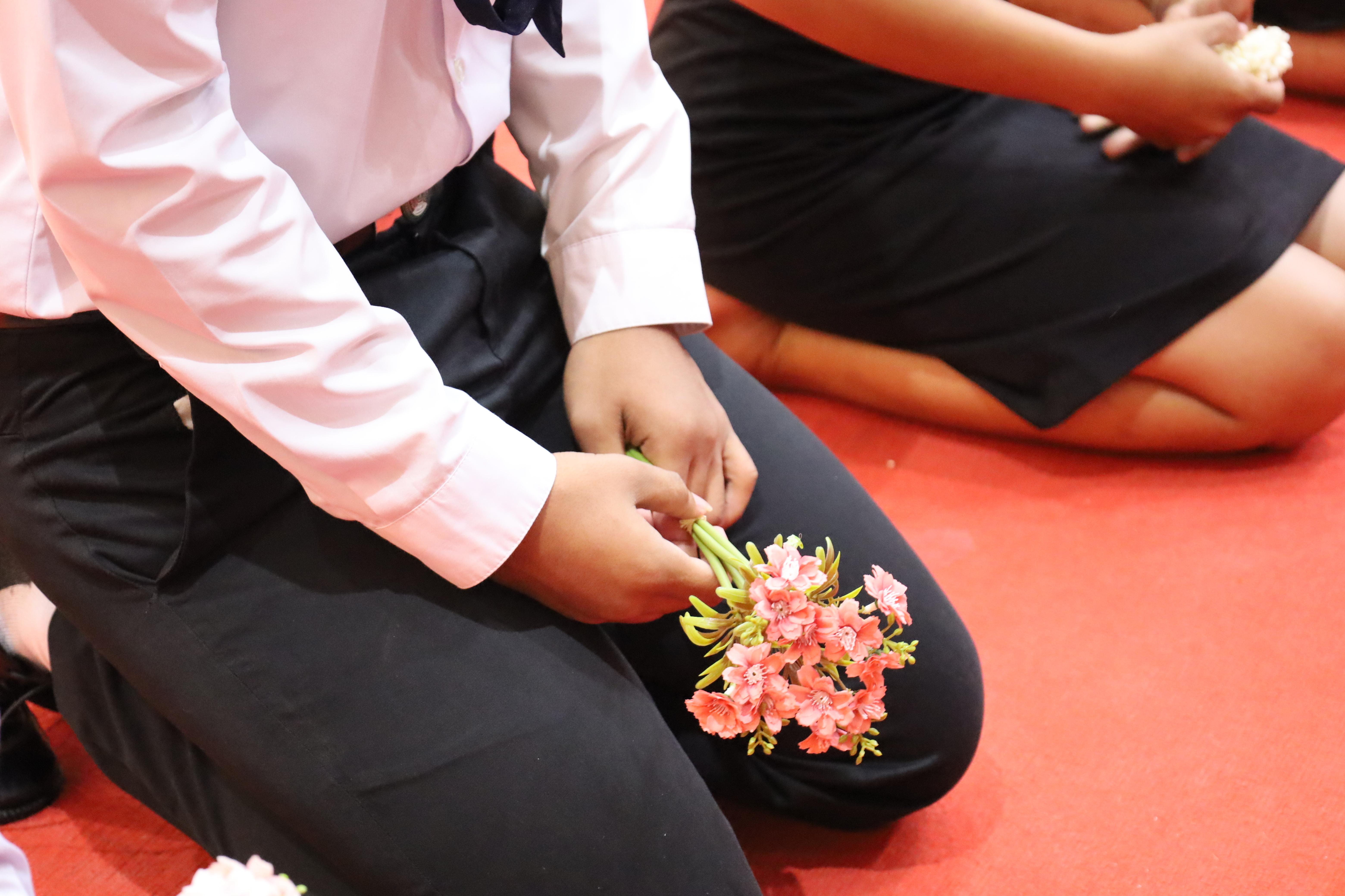 128. พิธีรับมอบศิษย์นักศึกษาฝึกประสบการณ์วิชาชีพครู