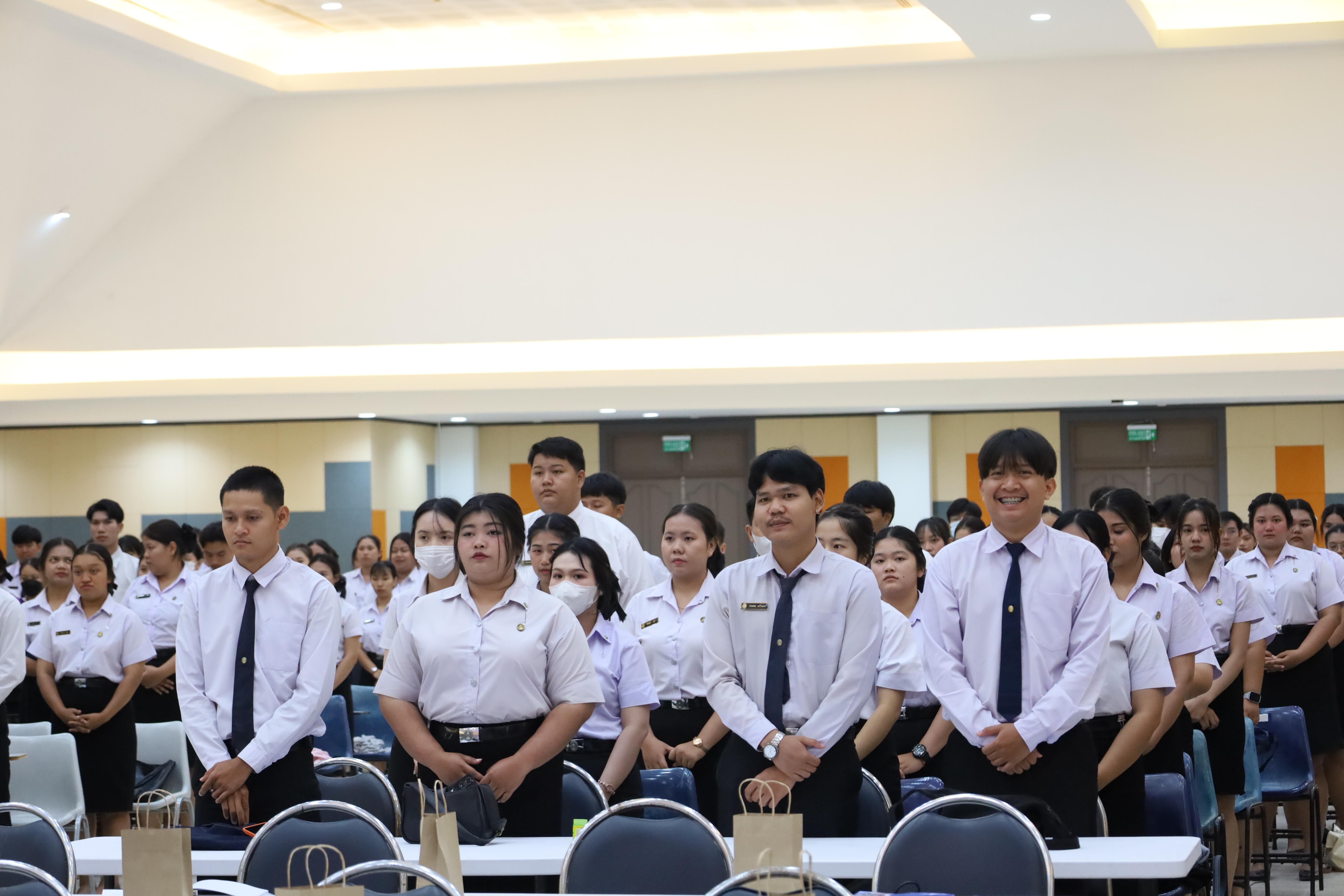 180. พิธีรับมอบศิษย์นักศึกษาฝึกประสบการณ์วิชาชีพครู