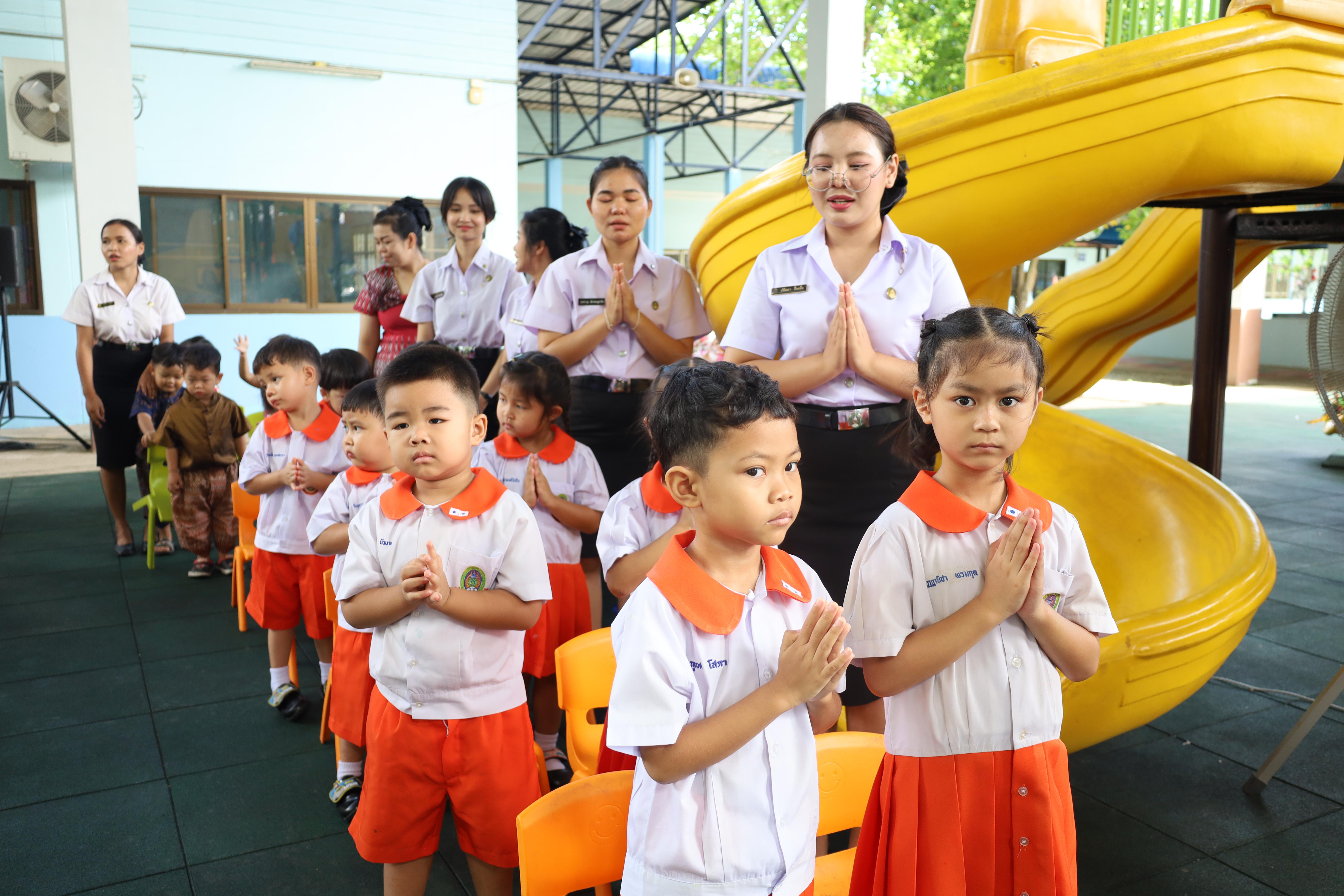 112. กิจกรรมไหว้ครูโรงเรียนอนุบาลราชภัฏกำแพงเพชร ประจำปีงบประมาณ2568