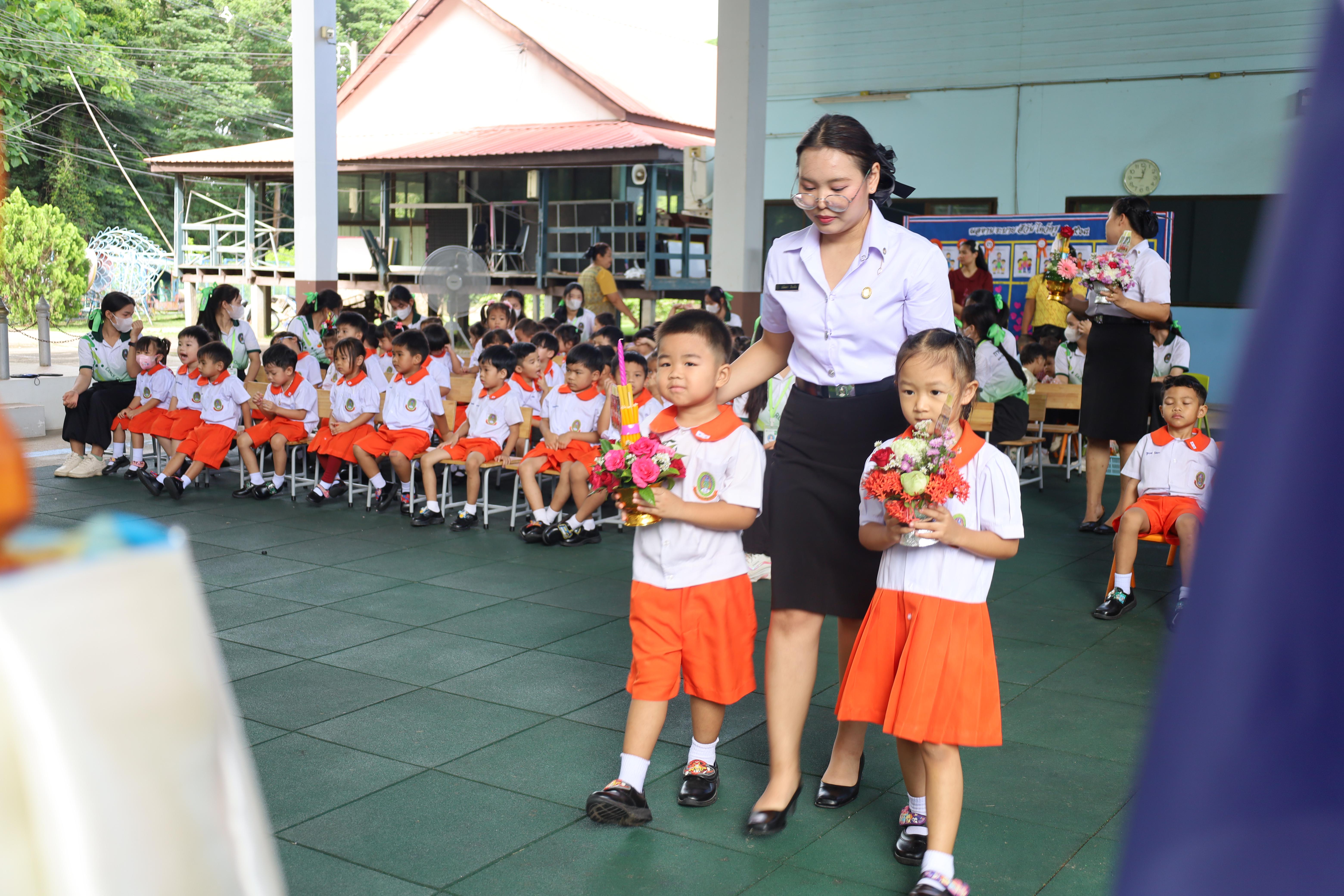 150. กิจกรรมไหว้ครูโรงเรียนอนุบาลราชภัฏกำแพงเพชร ประจำปีงบประมาณ2568