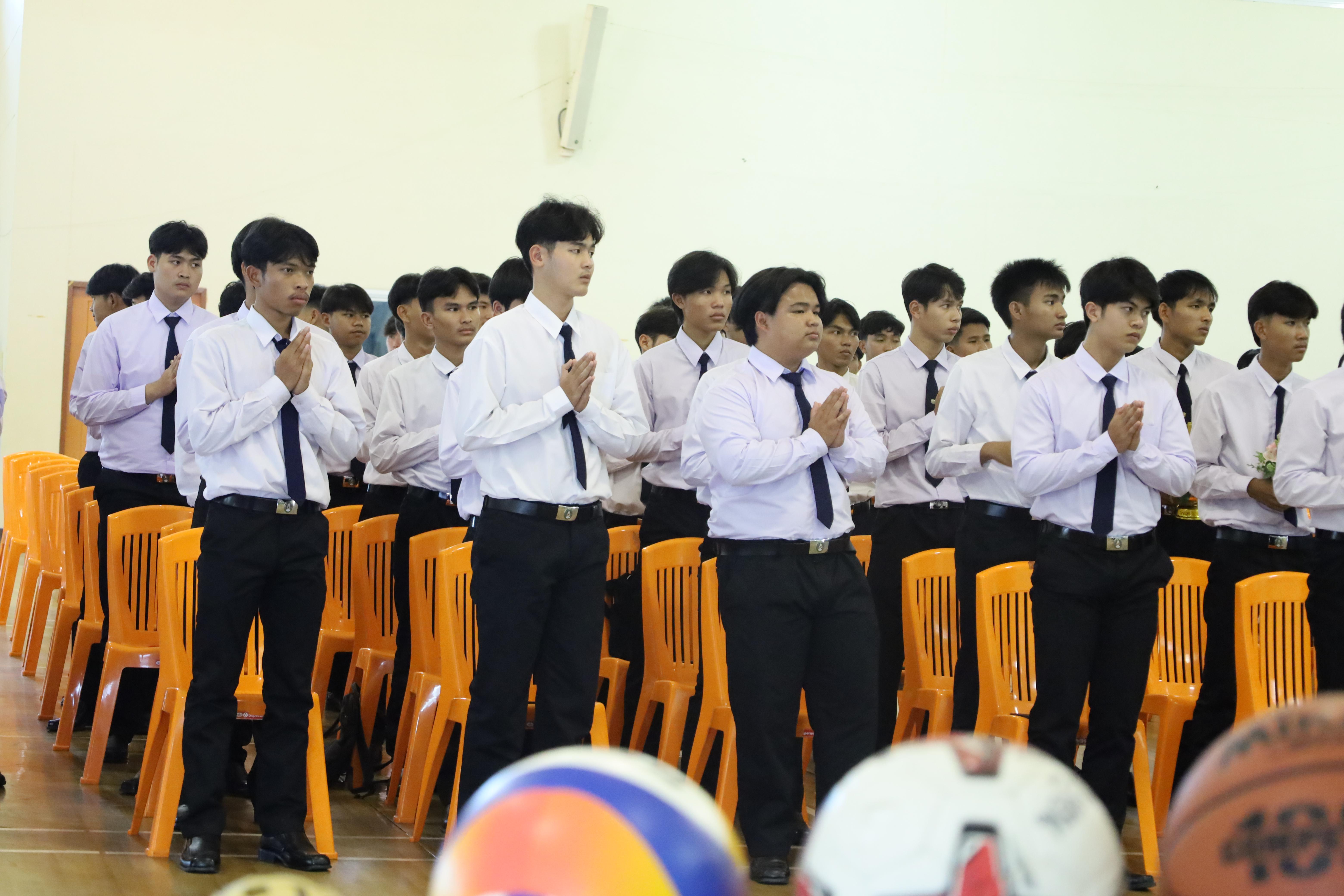 14. พิธีไหว้ครูโปรแกรมวิชาพลศึกษา