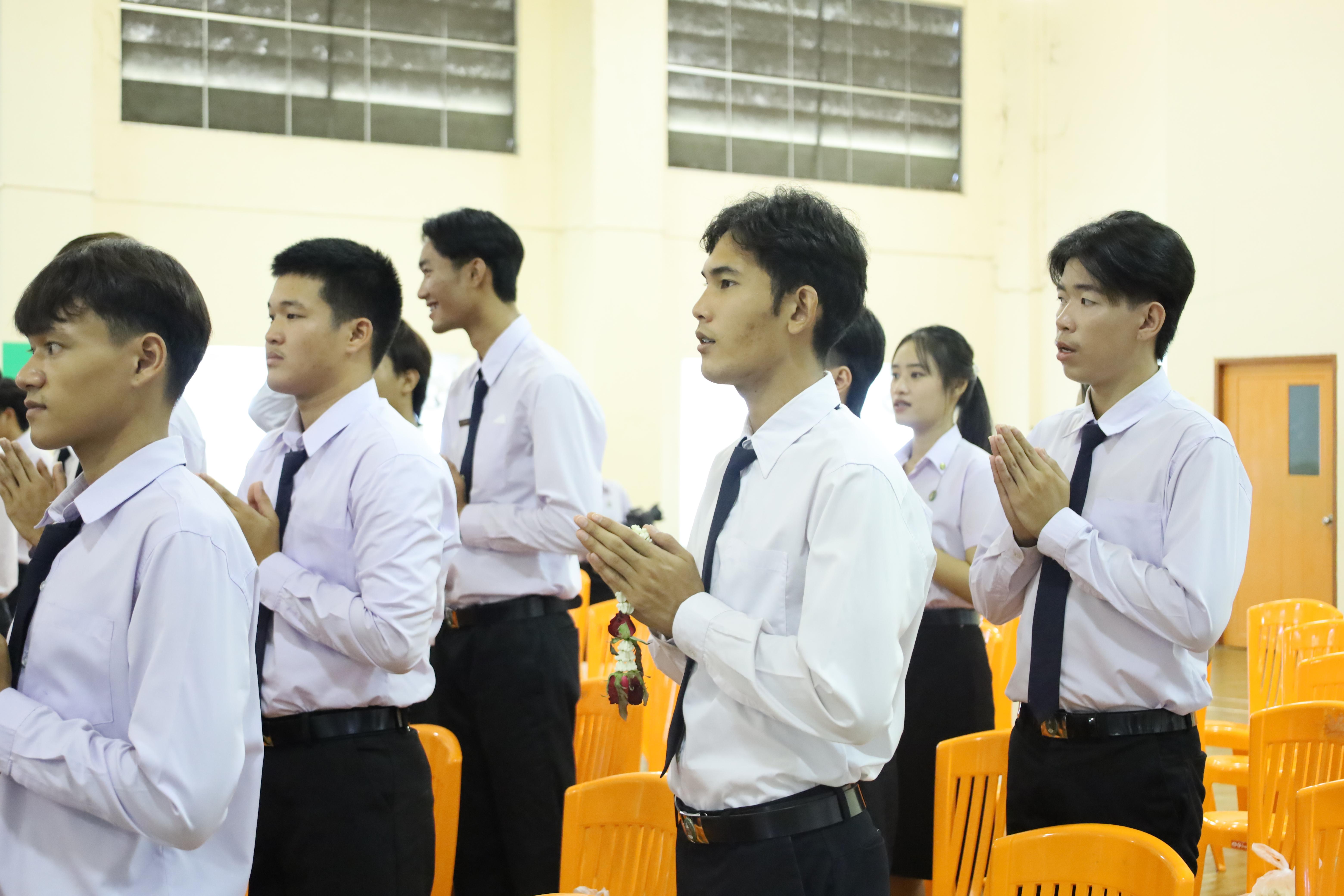 22. พิธีไหว้ครูโปรแกรมวิชาพลศึกษา