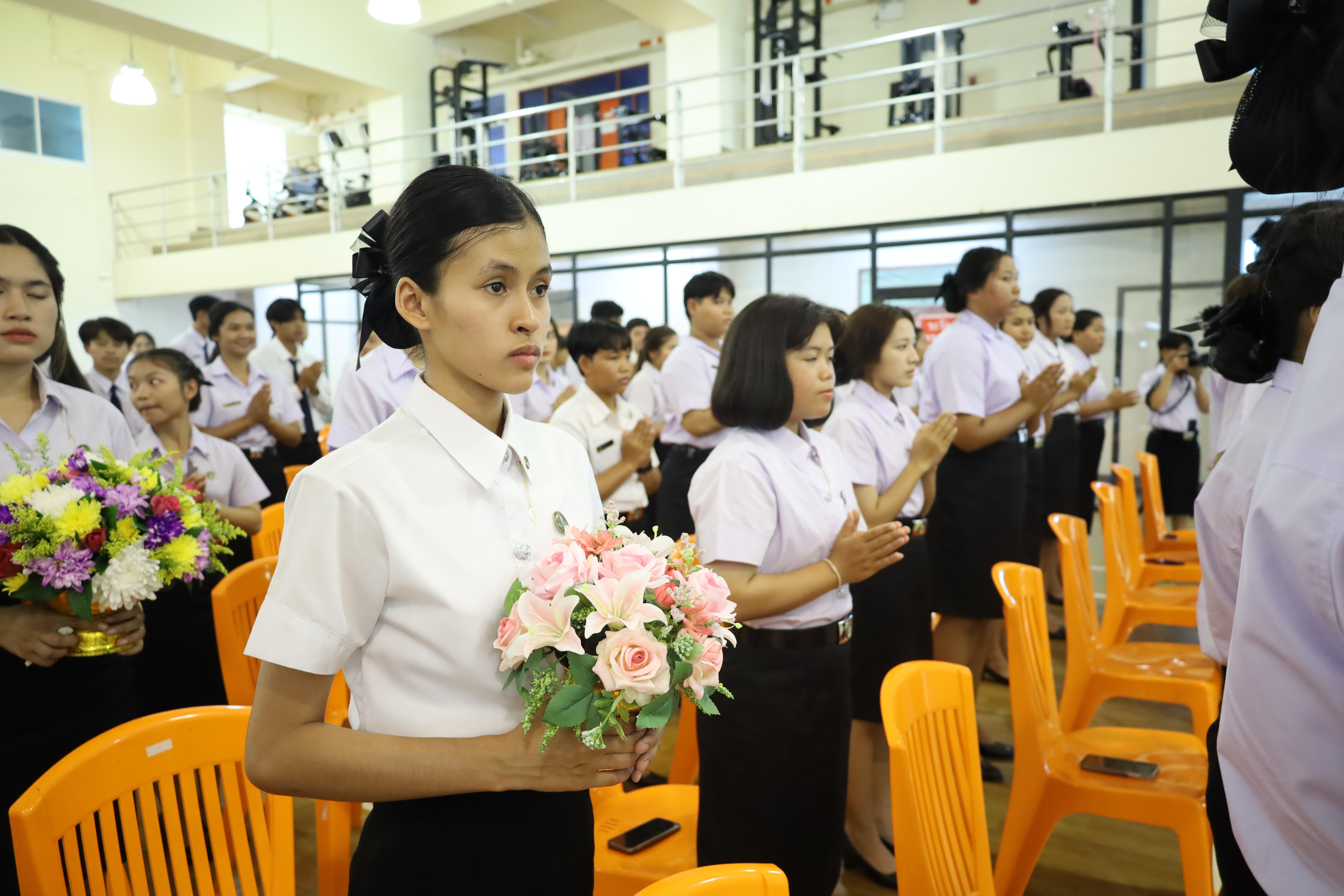 30. พิธีไหว้ครูโปรแกรมวิชาพลศึกษา