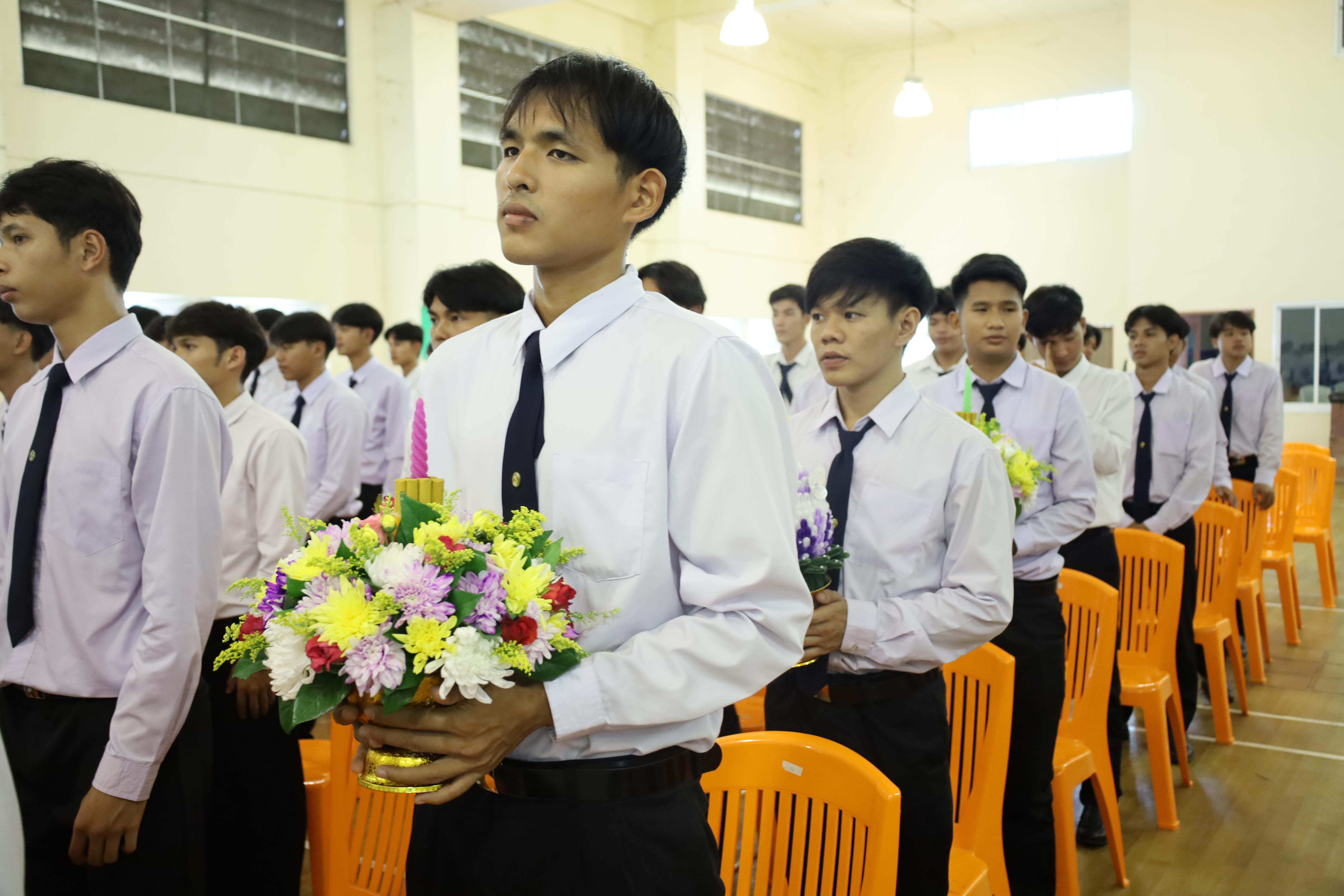 34. พิธีไหว้ครูโปรแกรมวิชาพลศึกษา