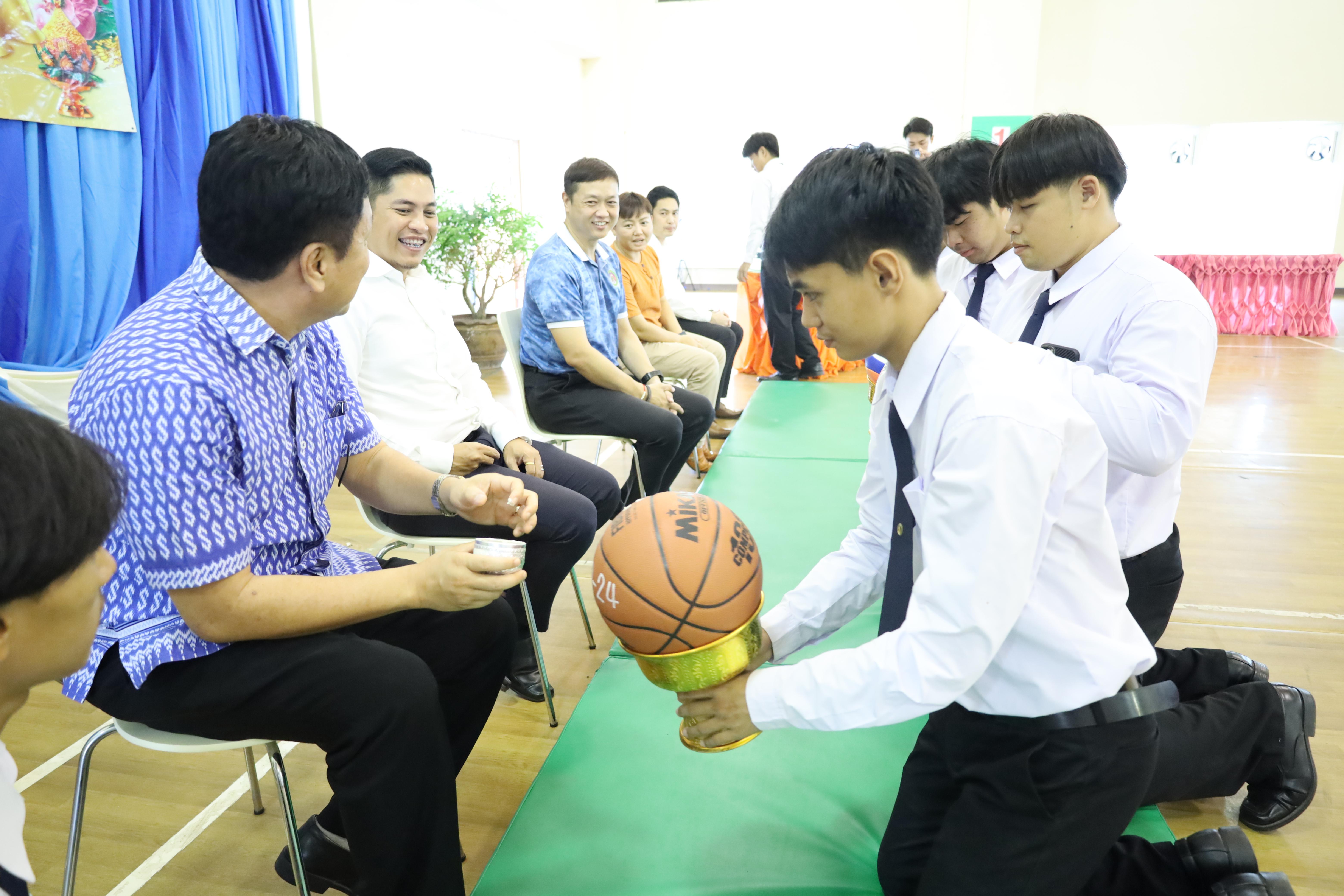 46. พิธีไหว้ครูโปรแกรมวิชาพลศึกษา