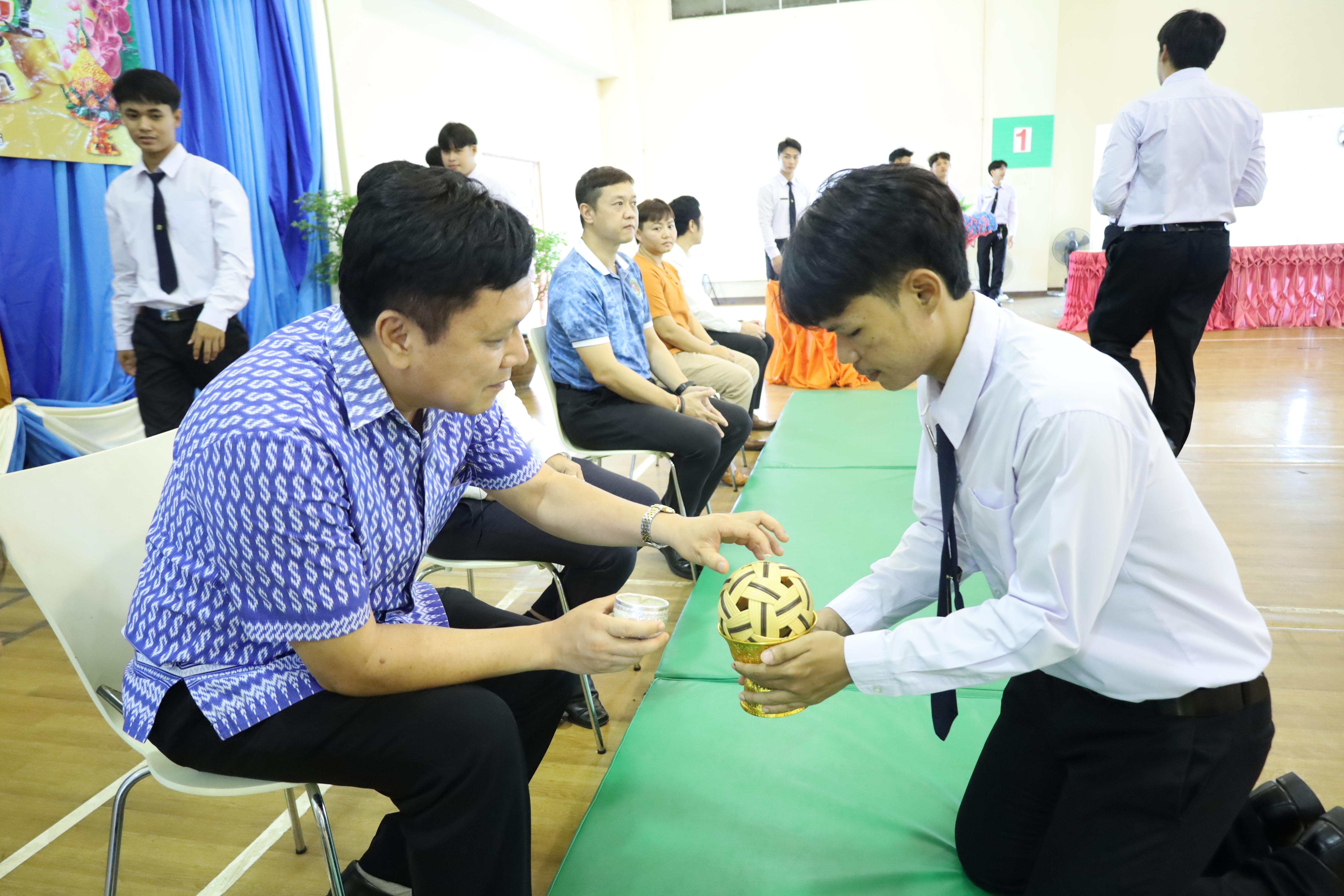 49. พิธีไหว้ครูโปรแกรมวิชาพลศึกษา