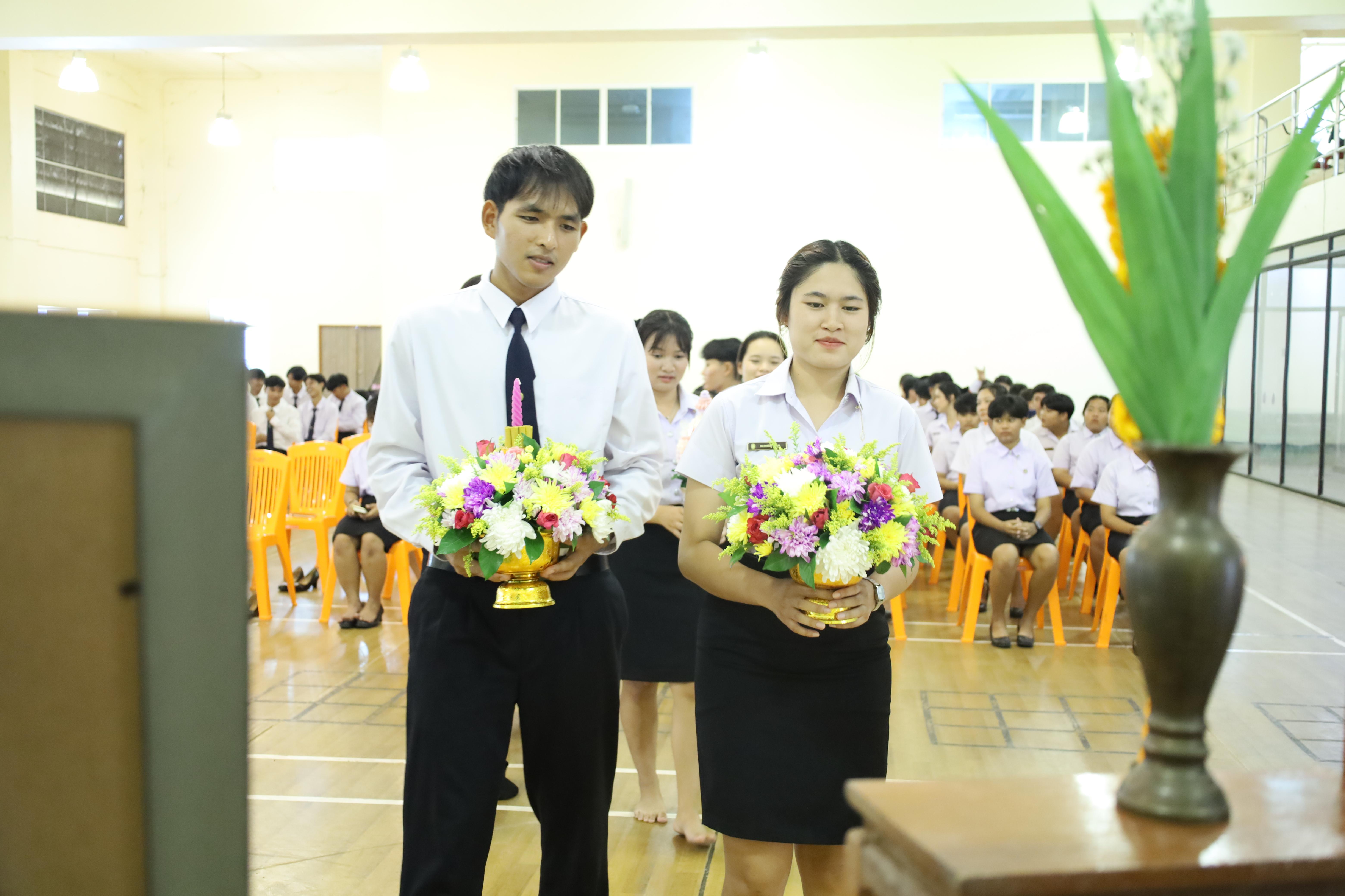 54. พิธีไหว้ครูโปรแกรมวิชาพลศึกษา