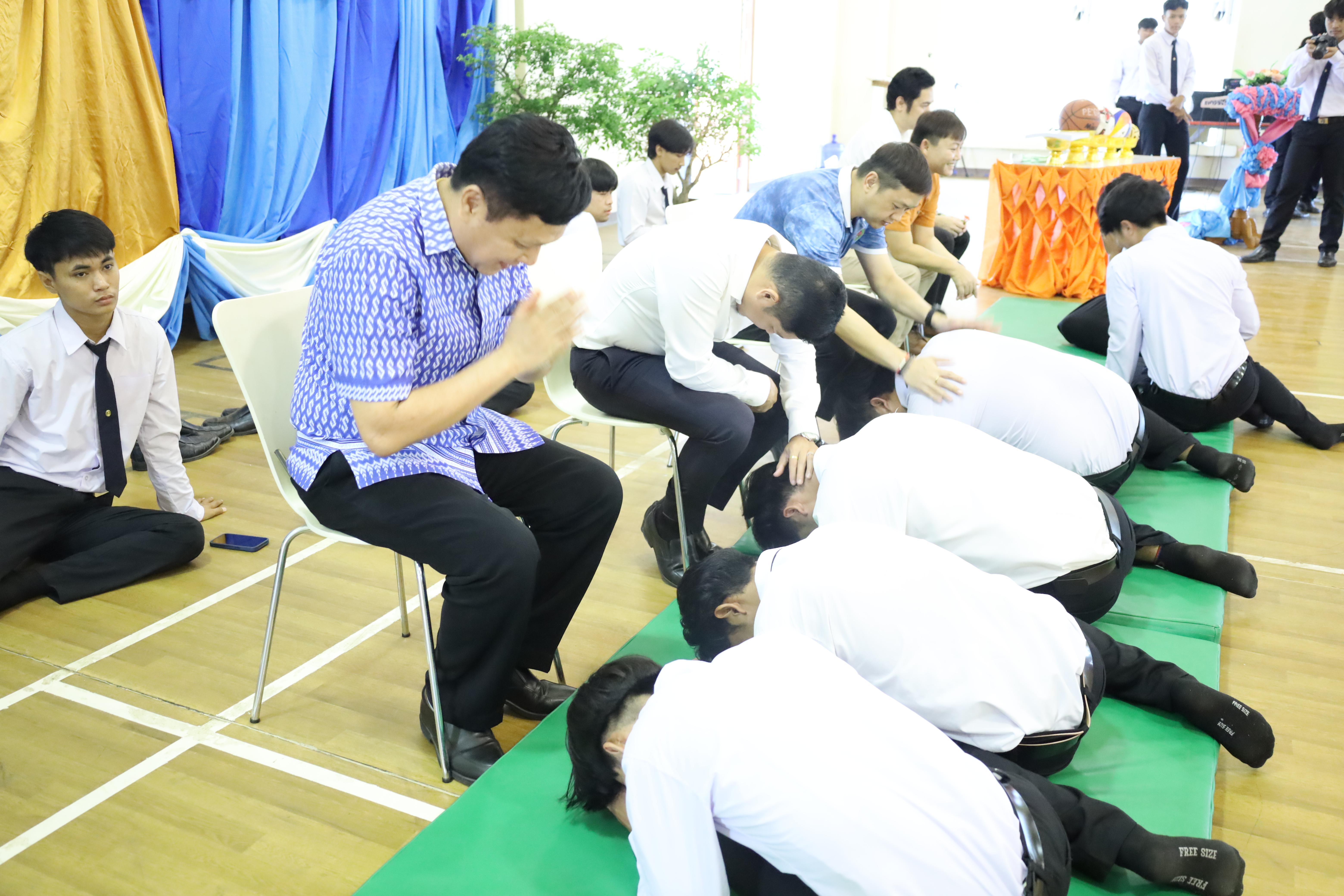 71. พิธีไหว้ครูโปรแกรมวิชาพลศึกษา