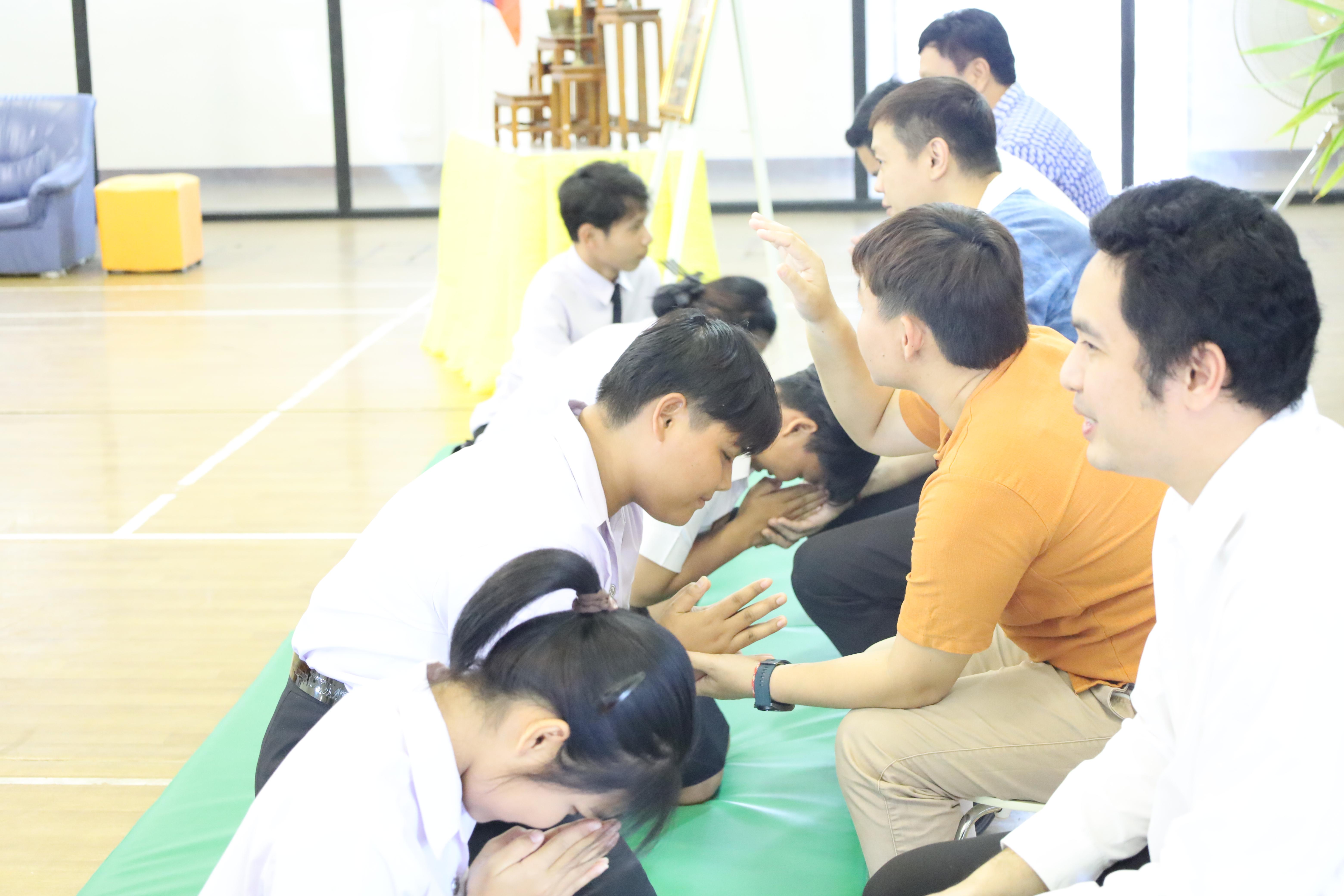 77. พิธีไหว้ครูโปรแกรมวิชาพลศึกษา