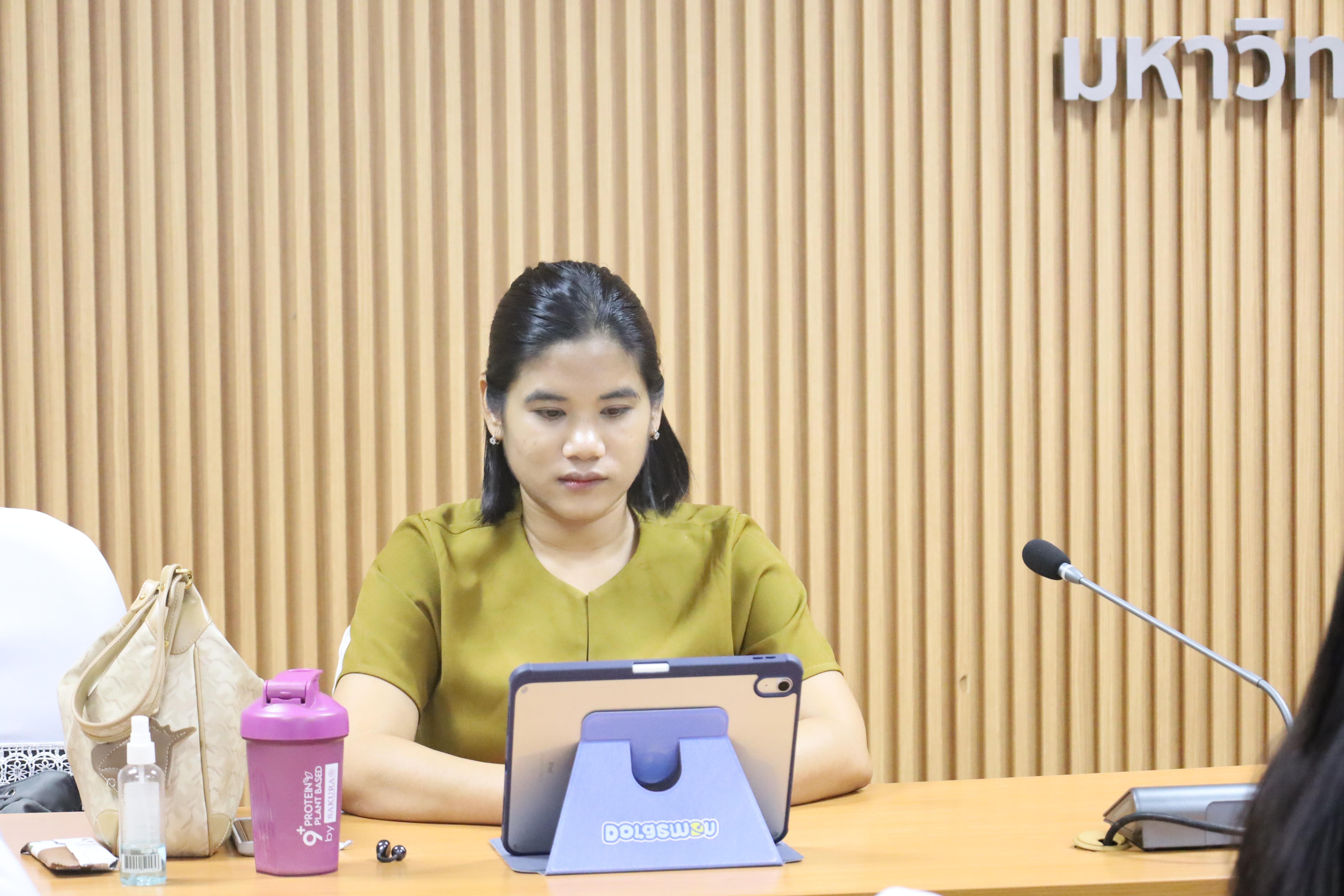 3. ตรวจประเมินคุณภาพการศึกษาภายในโปรแกรมวิชาภาษาจีน ประจำปีการศึกษา 2567