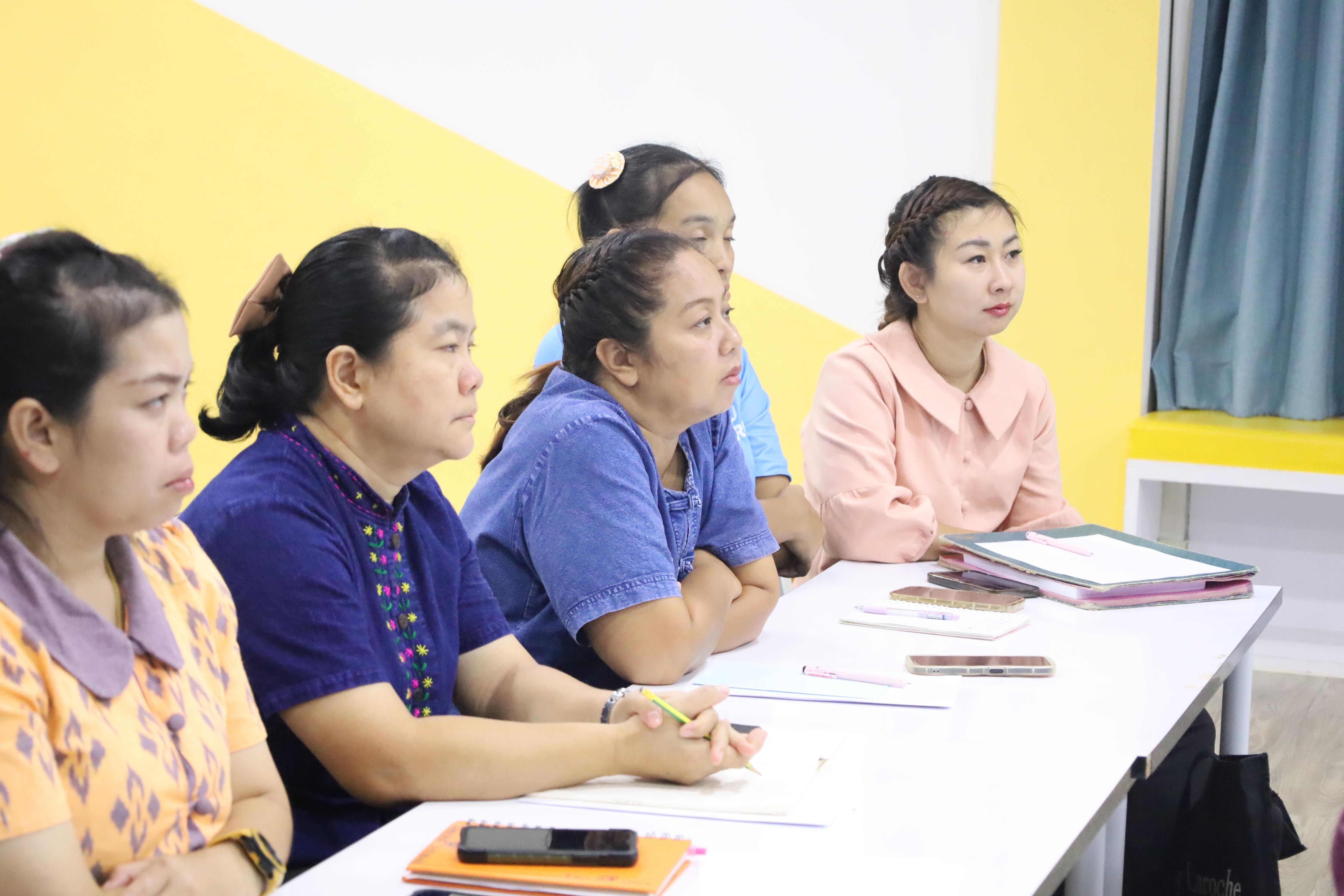 27. โครงการการพัฒนาบุคลิกภาพและทักษะการพูดคุยเชิงบวกสำหรับครูปฐมวัย
