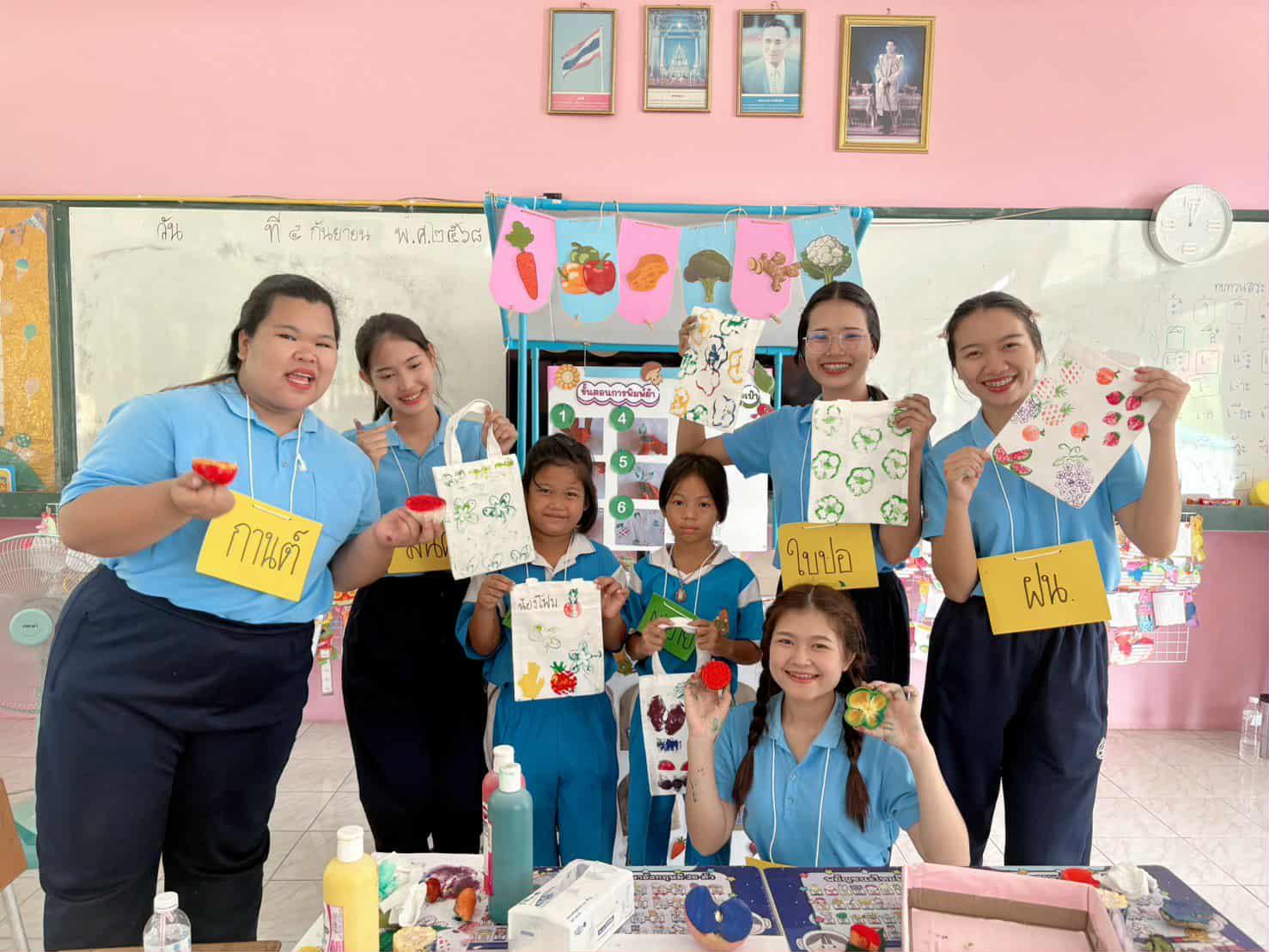 3. กิจกรรมบริการวิชาการโปรแกรมการประถมศึกษา "ค่ายศิลปะบูรณาการกับสาระการเรียนรู้สำหรับนักเรียน ป.1-ป.6 โรงเรียนบ้านโนนม่วง"