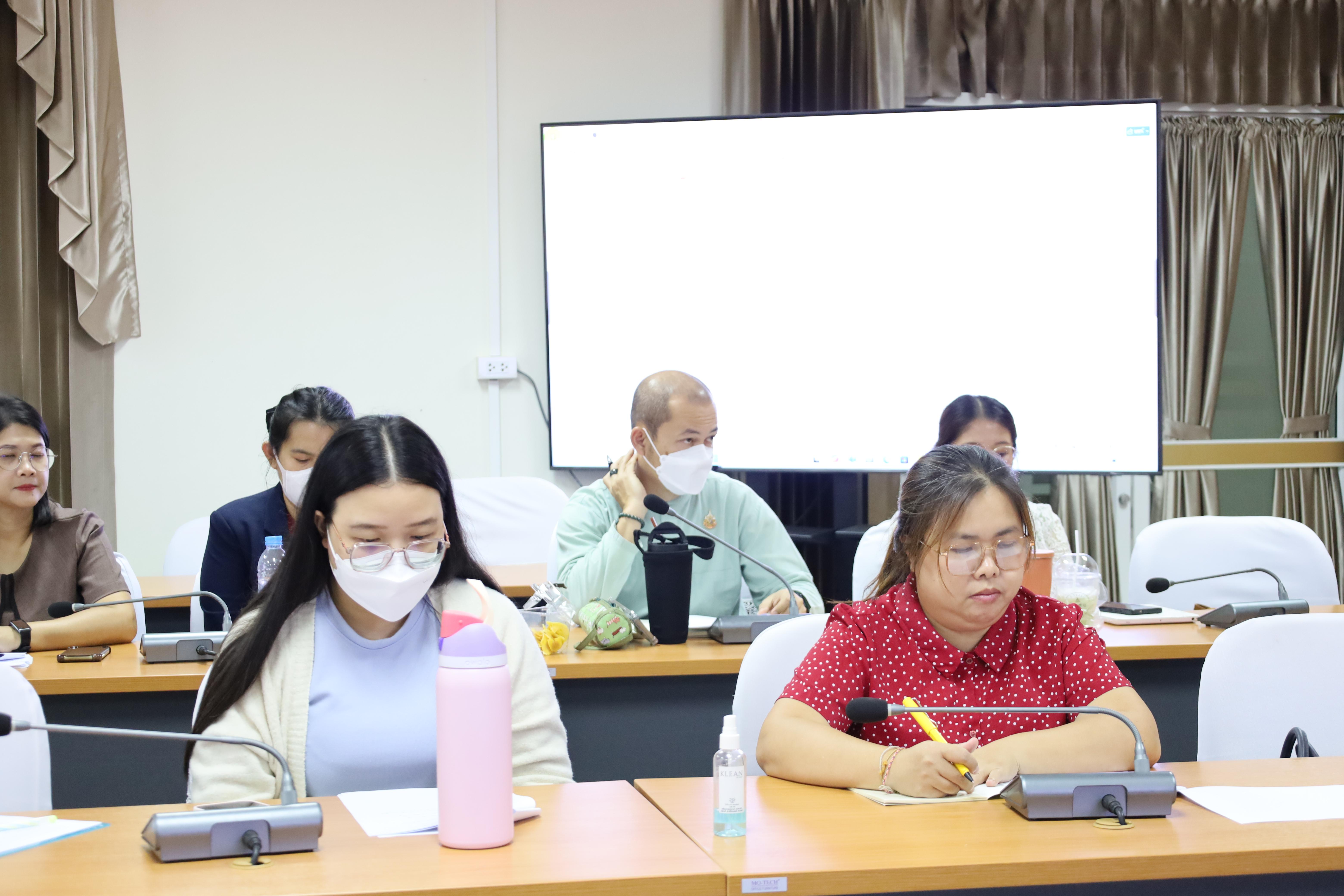 3. ประชุมอาจารย์ผู้สอนหลักสูตรประกาศนียบัตรบัณฑิต สาขาวิชาชีพครู