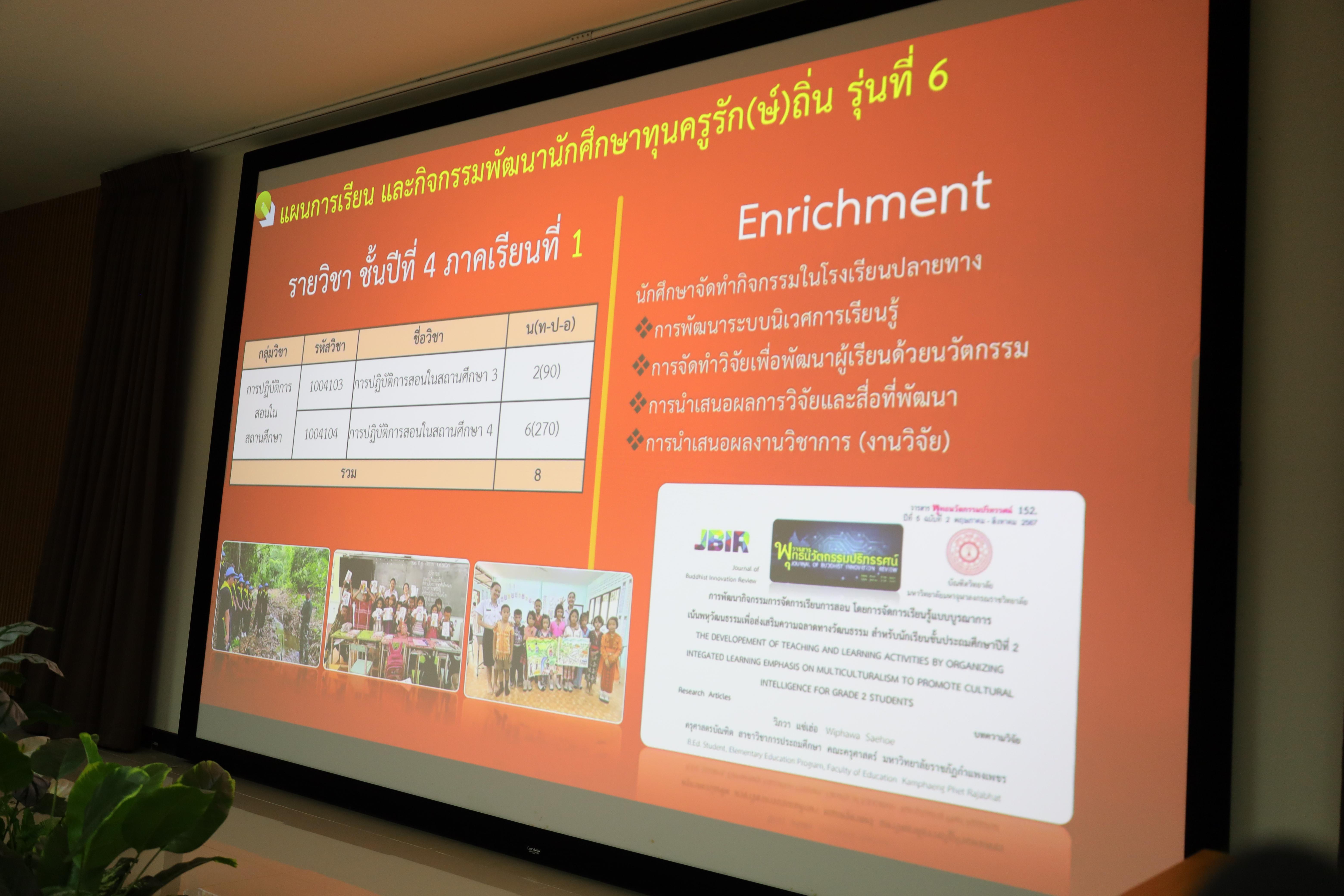 34. ต้อนรับคณะกรรมการกสศ.ในการลงพื้นที่เพื่อเตรียมเป็นสถานศึกษาโครงการครูรัก(ษ์)ถิ่น
