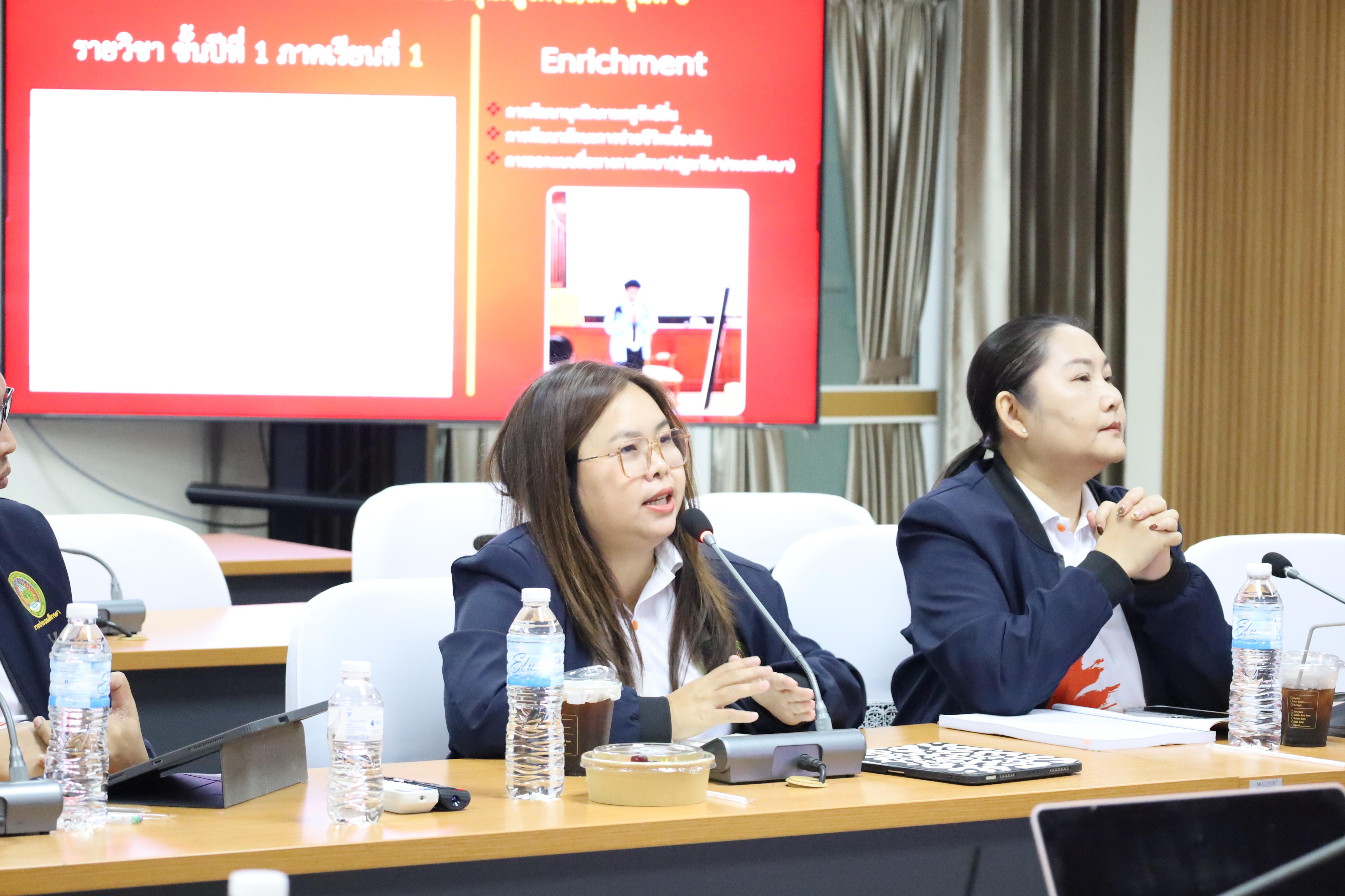 56. ต้อนรับคณะกรรมการกสศ.ในการลงพื้นที่เพื่อเตรียมเป็นสถานศึกษาโครงการครูรัก(ษ์)ถิ่น