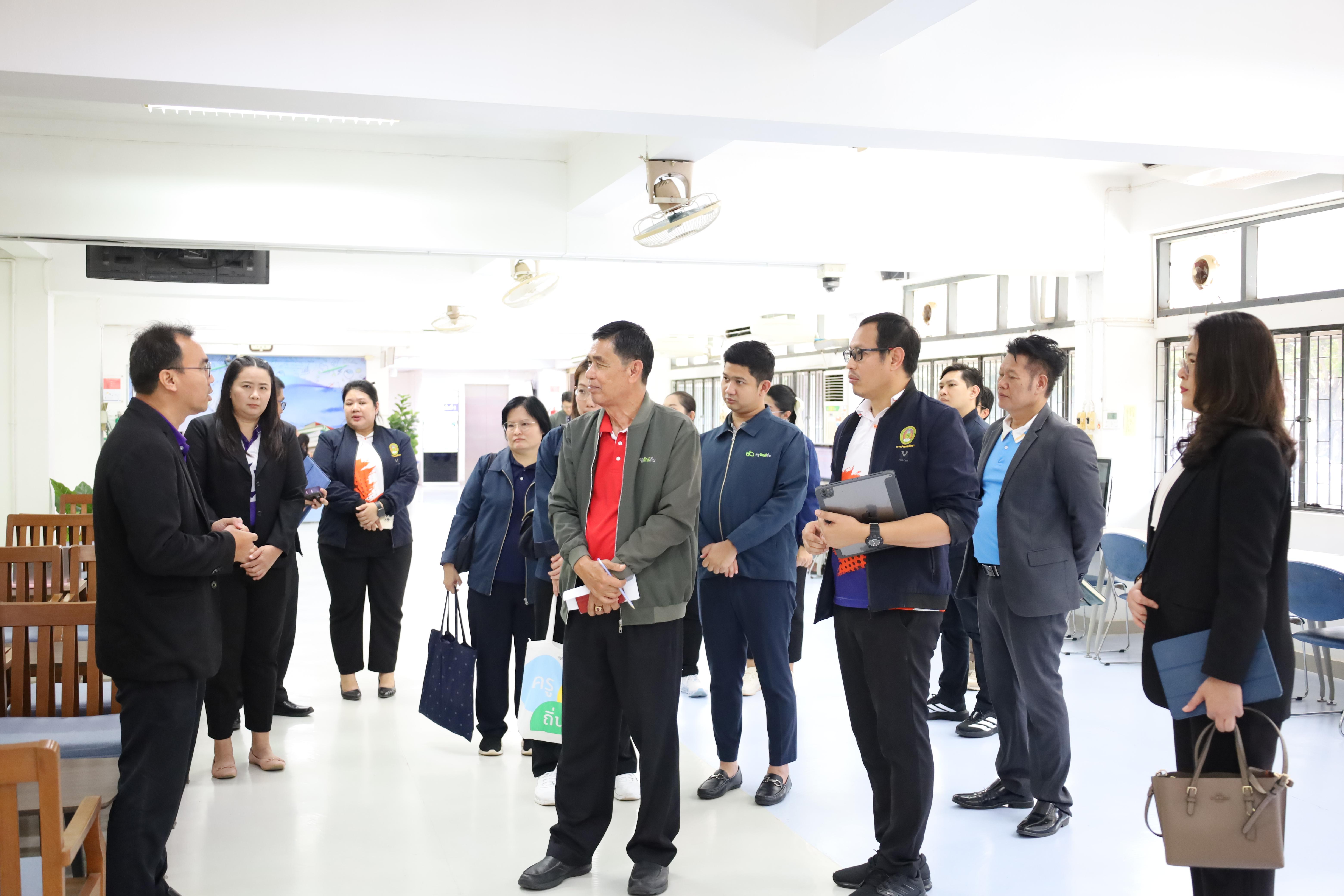 124. ต้อนรับคณะกรรมการกสศ.ในการลงพื้นที่เพื่อเตรียมเป็นสถานศึกษาโครงการครูรัก(ษ์)ถิ่น