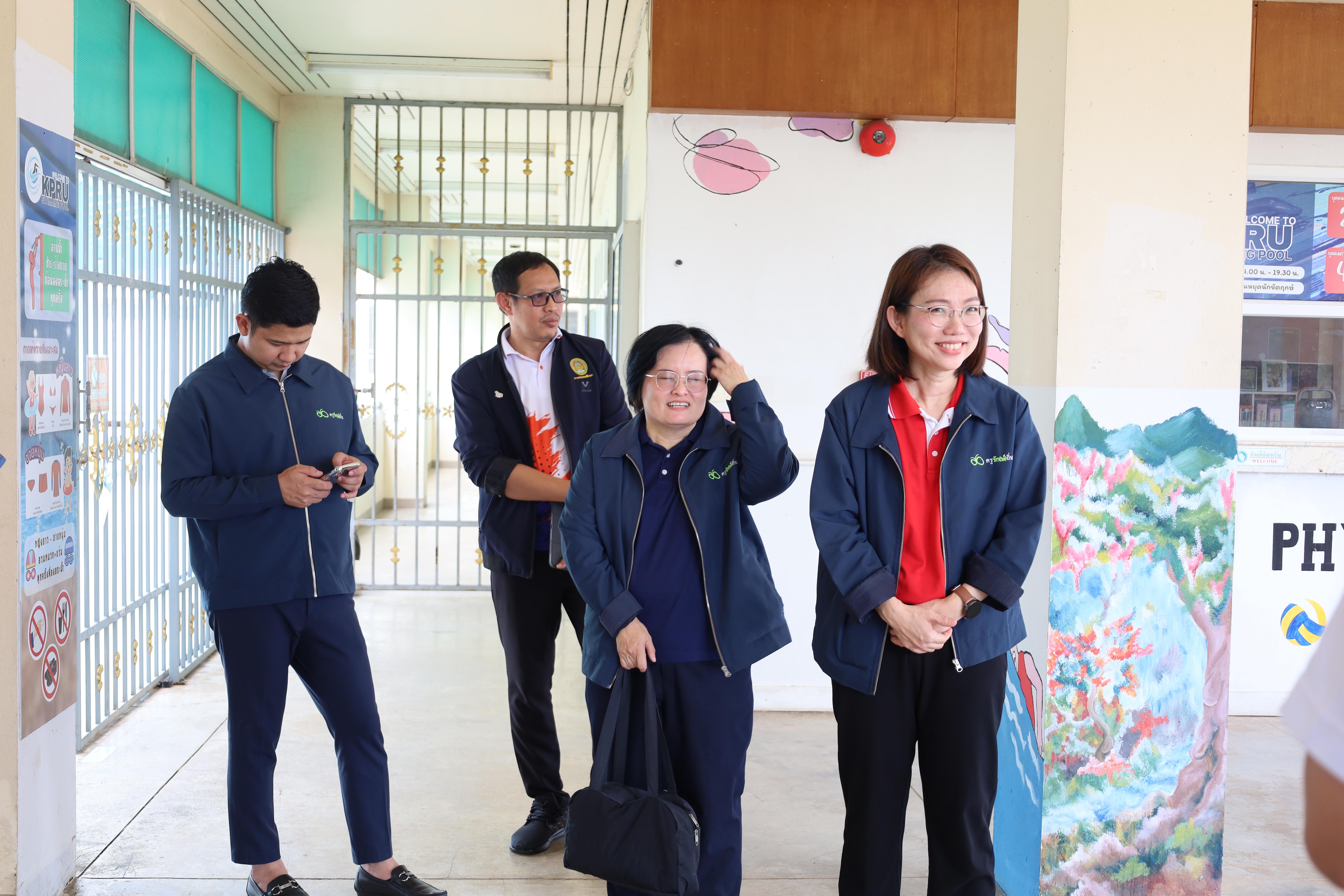 166. ต้อนรับคณะกรรมการกสศ.ในการลงพื้นที่เพื่อเตรียมเป็นสถานศึกษาโครงการครูรัก(ษ์)ถิ่น