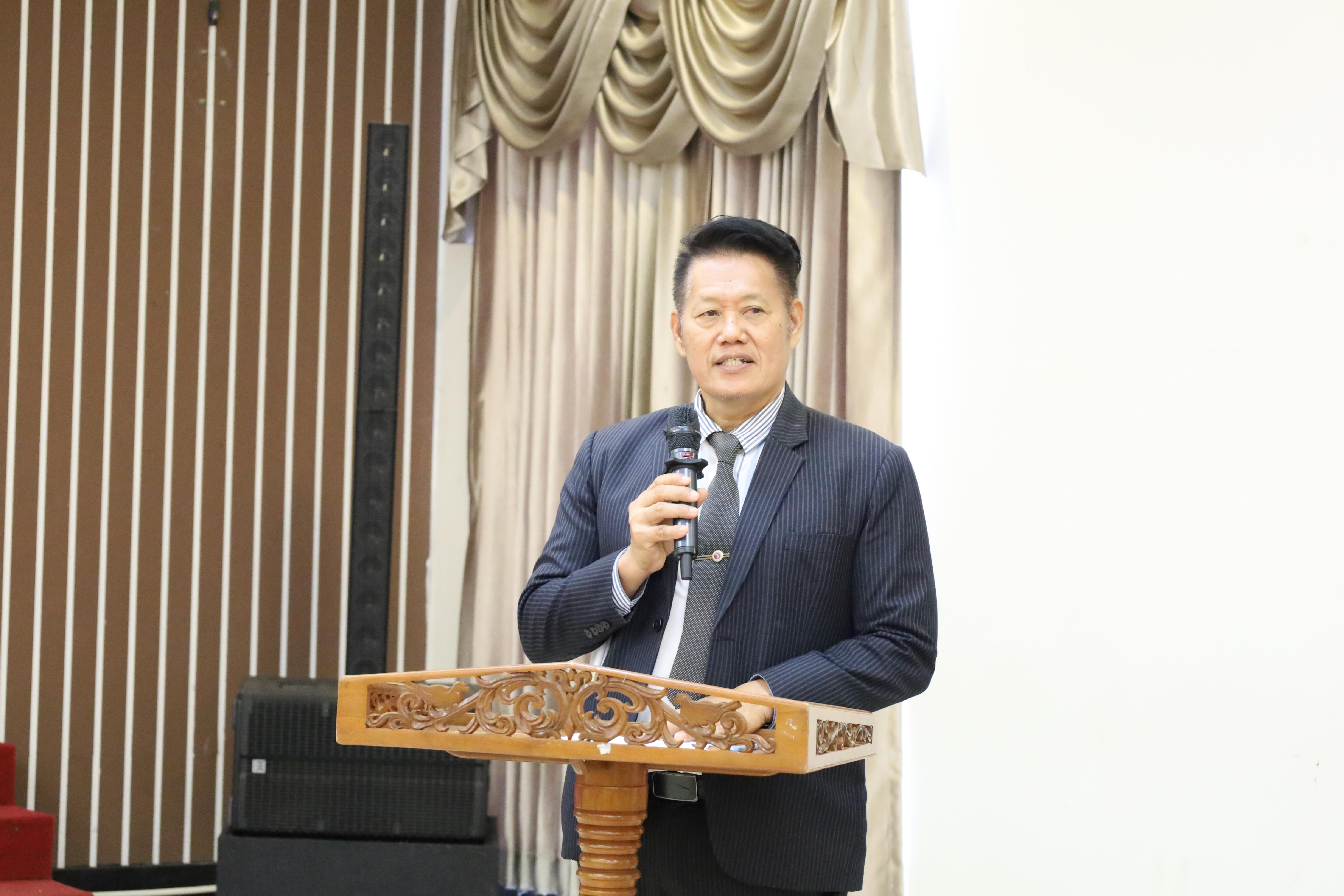 12. การประชุมผู้บริหารมหาวิทยาลัยพบบุคลากรคณะครุศาสตร์