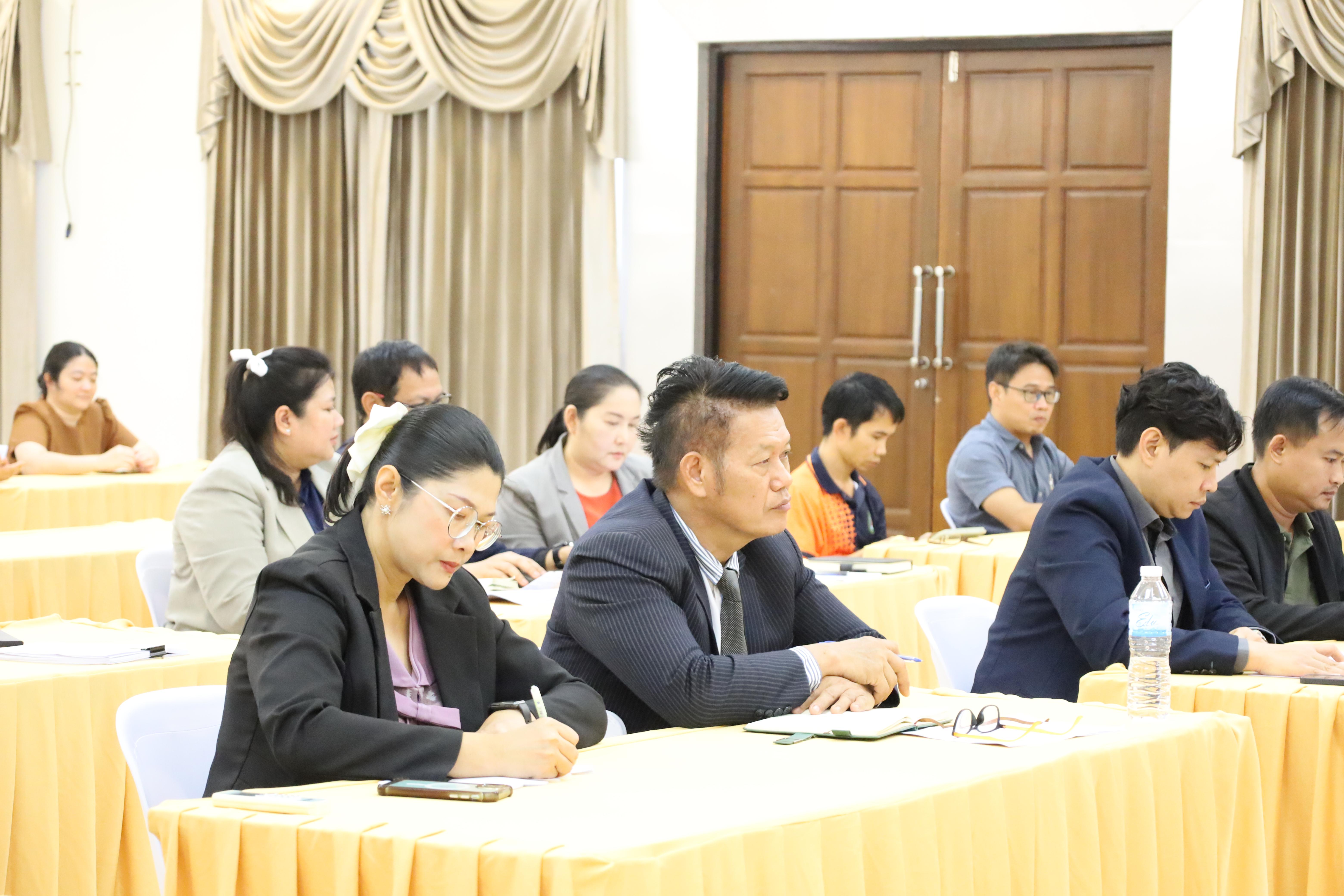 23. การประชุมผู้บริหารมหาวิทยาลัยพบบุคลากรคณะครุศาสตร์