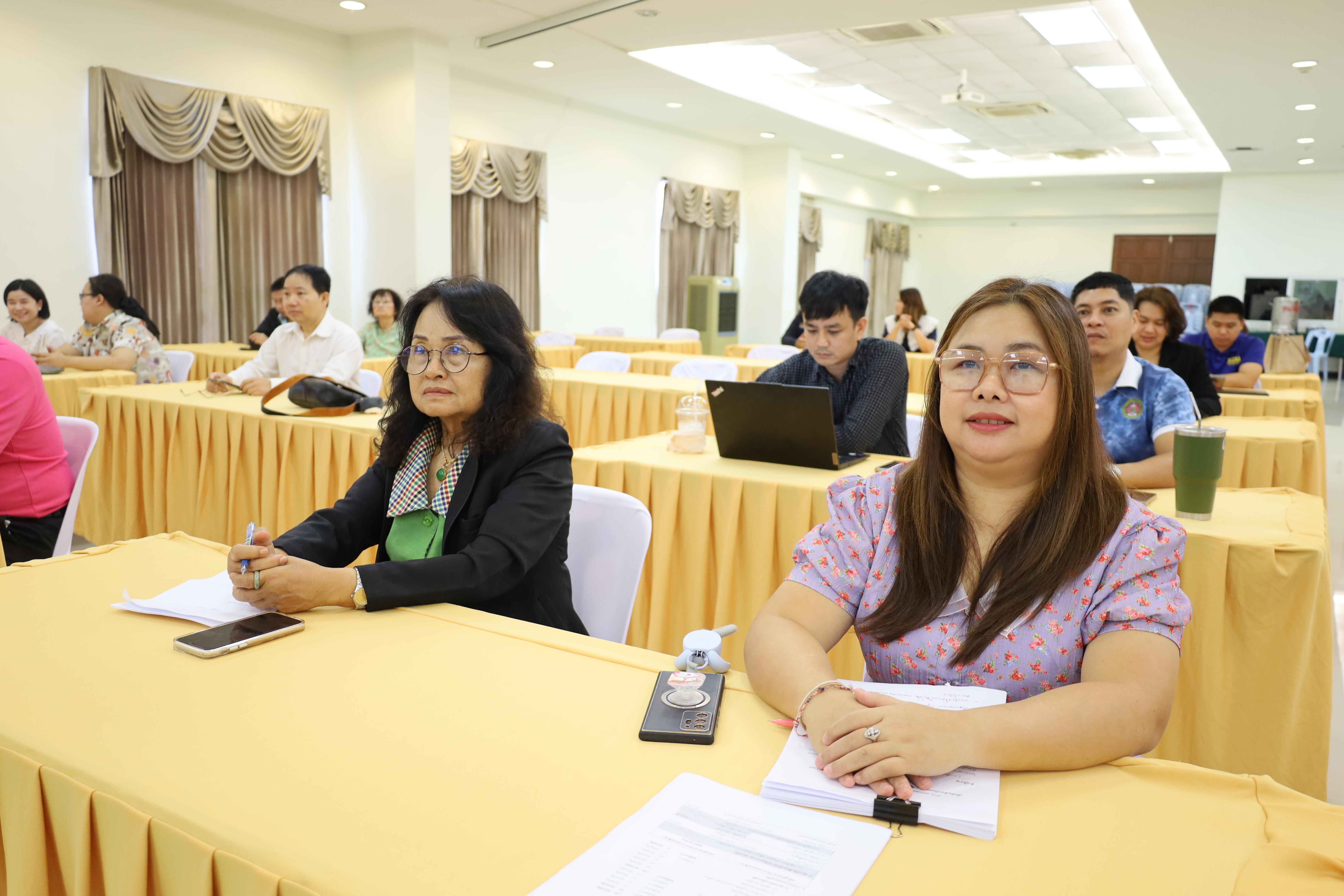 58. การประชุมผู้บริหารมหาวิทยาลัยพบบุคลากรคณะครุศาสตร์