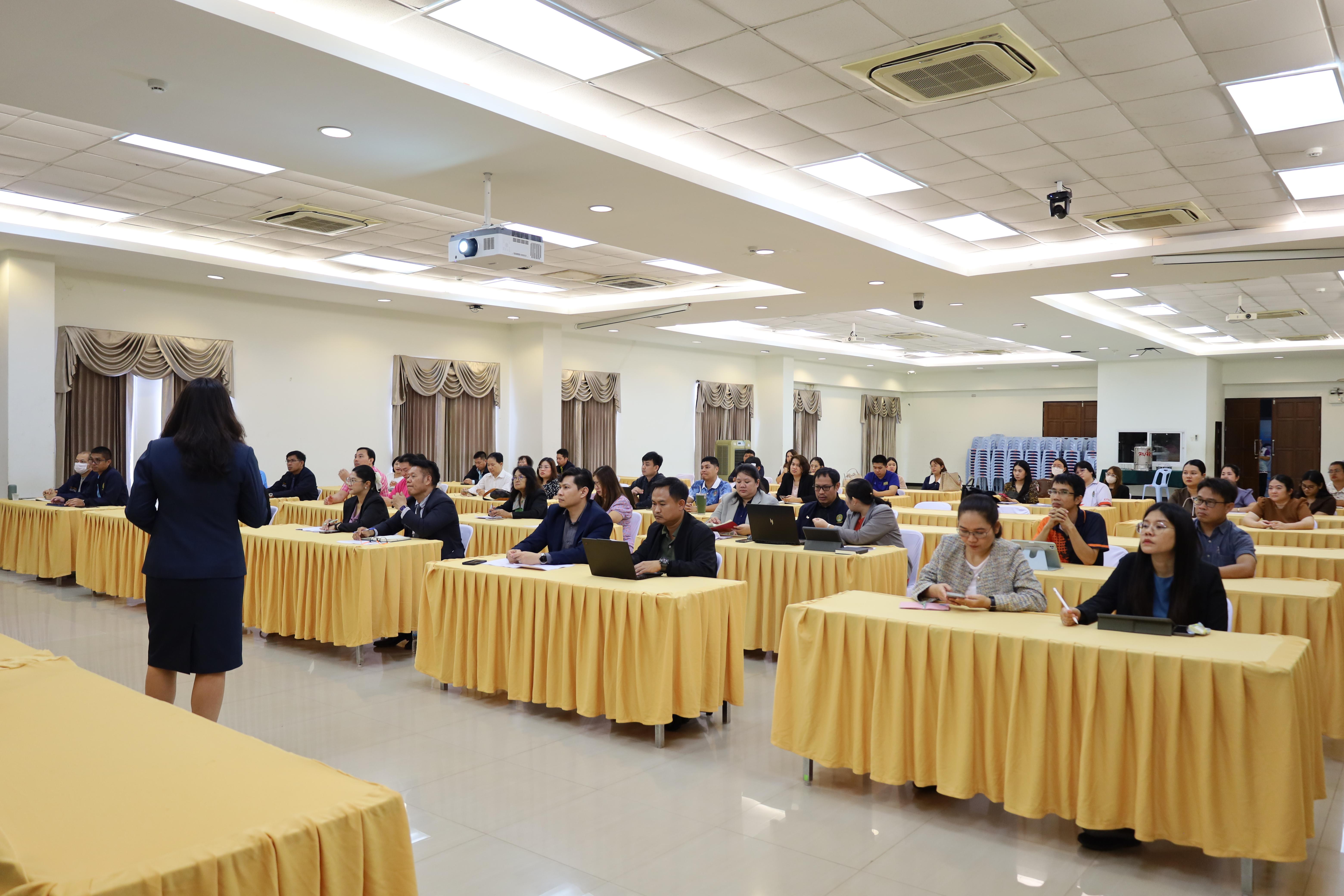 60. การประชุมผู้บริหารมหาวิทยาลัยพบบุคลากรคณะครุศาสตร์