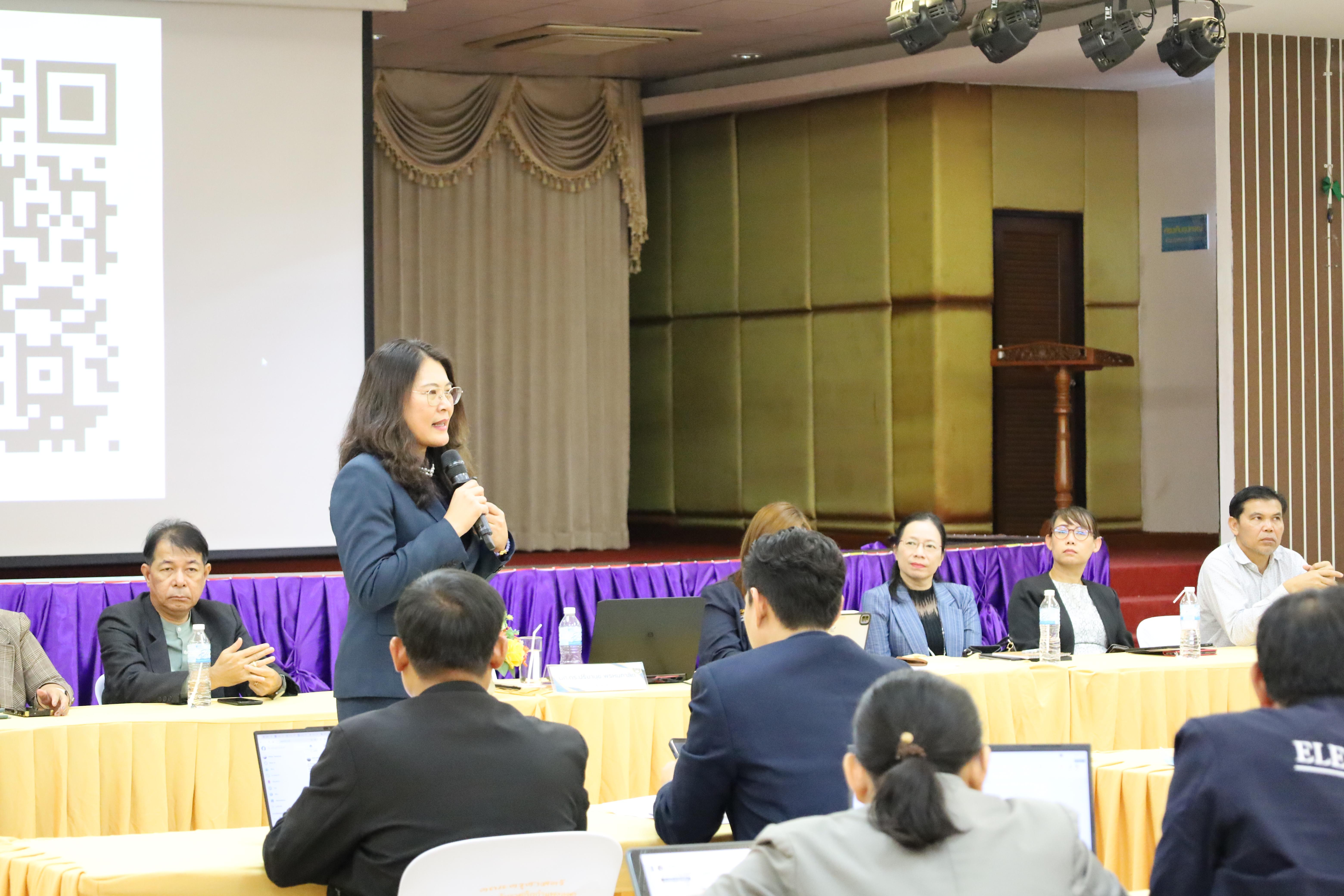95. การประชุมผู้บริหารมหาวิทยาลัยพบบุคลากรคณะครุศาสตร์
