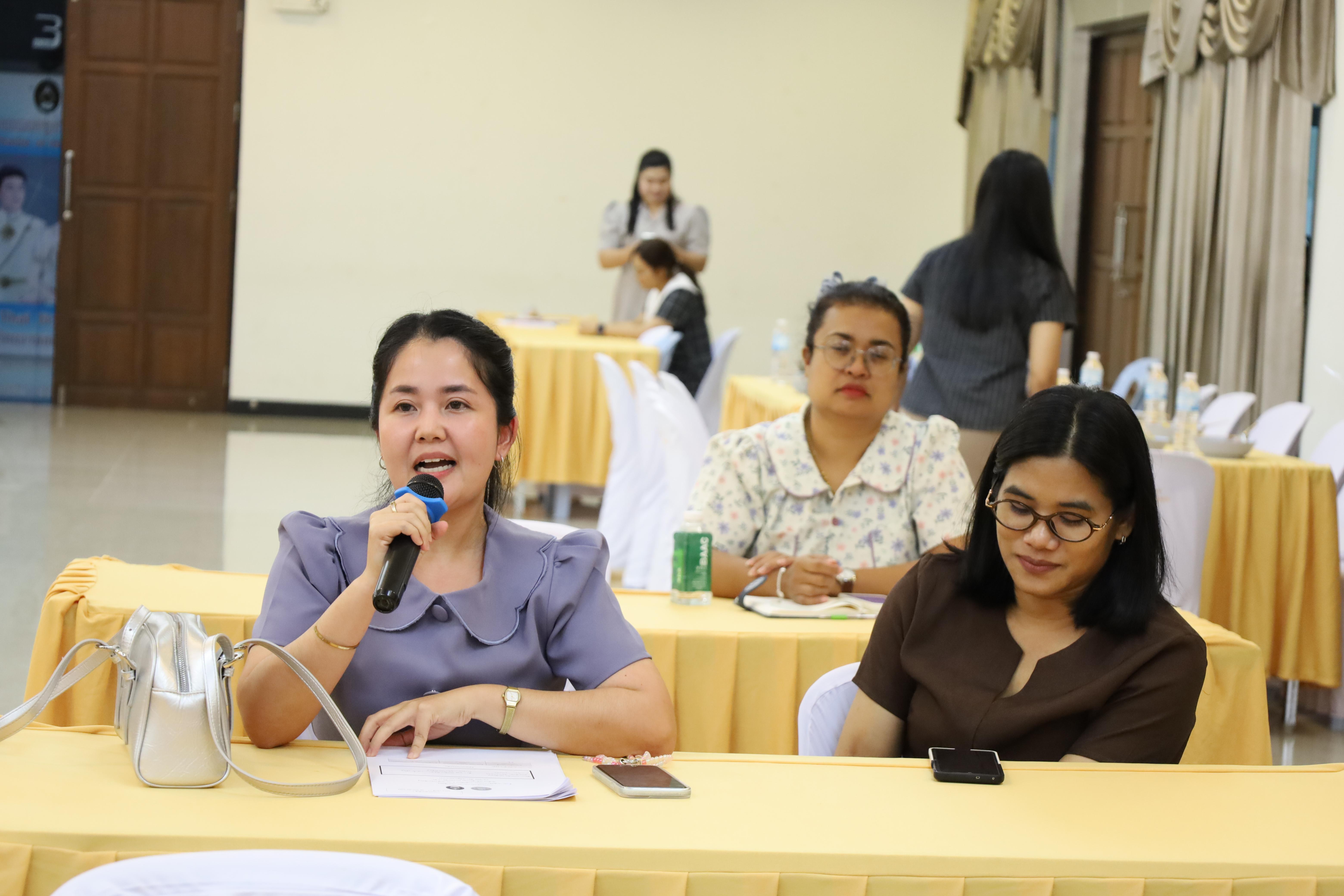 107. การประชุมผู้บริหารมหาวิทยาลัยพบบุคลากรคณะครุศาสตร์