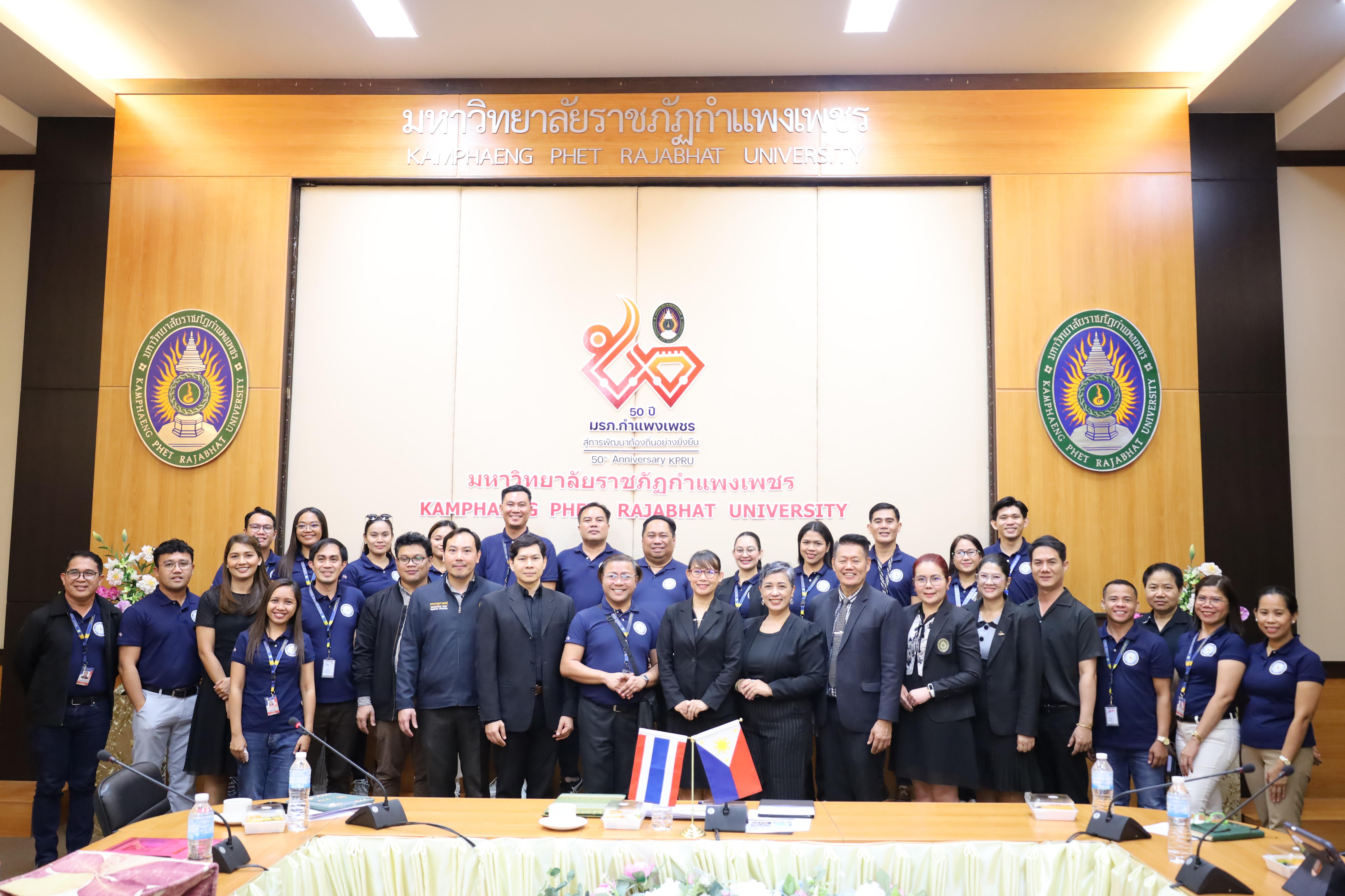 47. กิจกรรมแลกเปลี่ยนวัฒนธรรมเพื่อกำรเรียนรู้สำหรับคณาจารย์และนักศึกษาระดับบัณฑิตศึกษา คณะครุศาสตร์ ความร่วมมือกับ West Visayas State University ประจำปีการศึกษา 2568