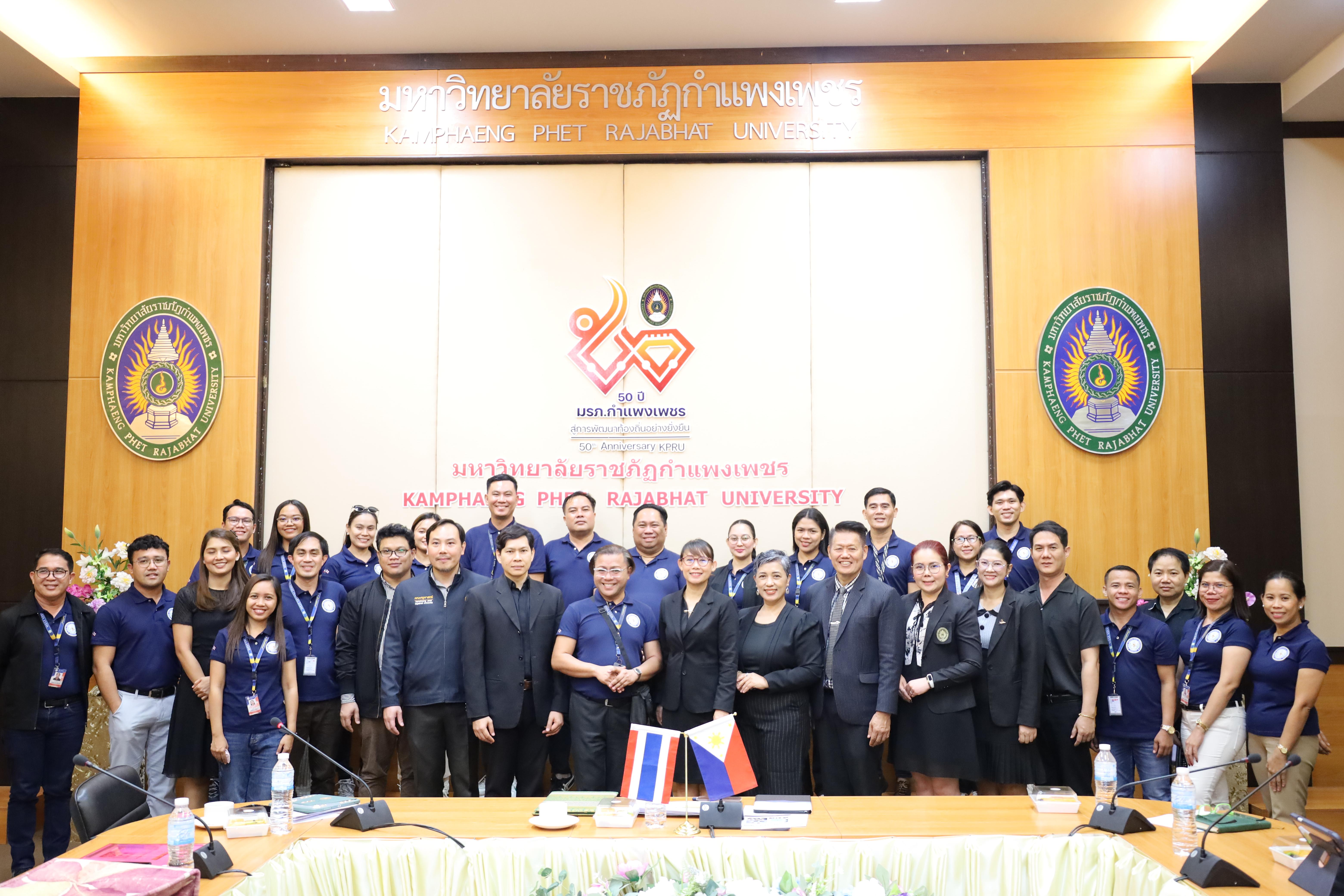 48. กิจกรรมแลกเปลี่ยนวัฒนธรรมเพื่อกำรเรียนรู้สำหรับคณาจารย์และนักศึกษาระดับบัณฑิตศึกษา คณะครุศาสตร์ ความร่วมมือกับ West Visayas State University ประจำปีการศึกษา 2568