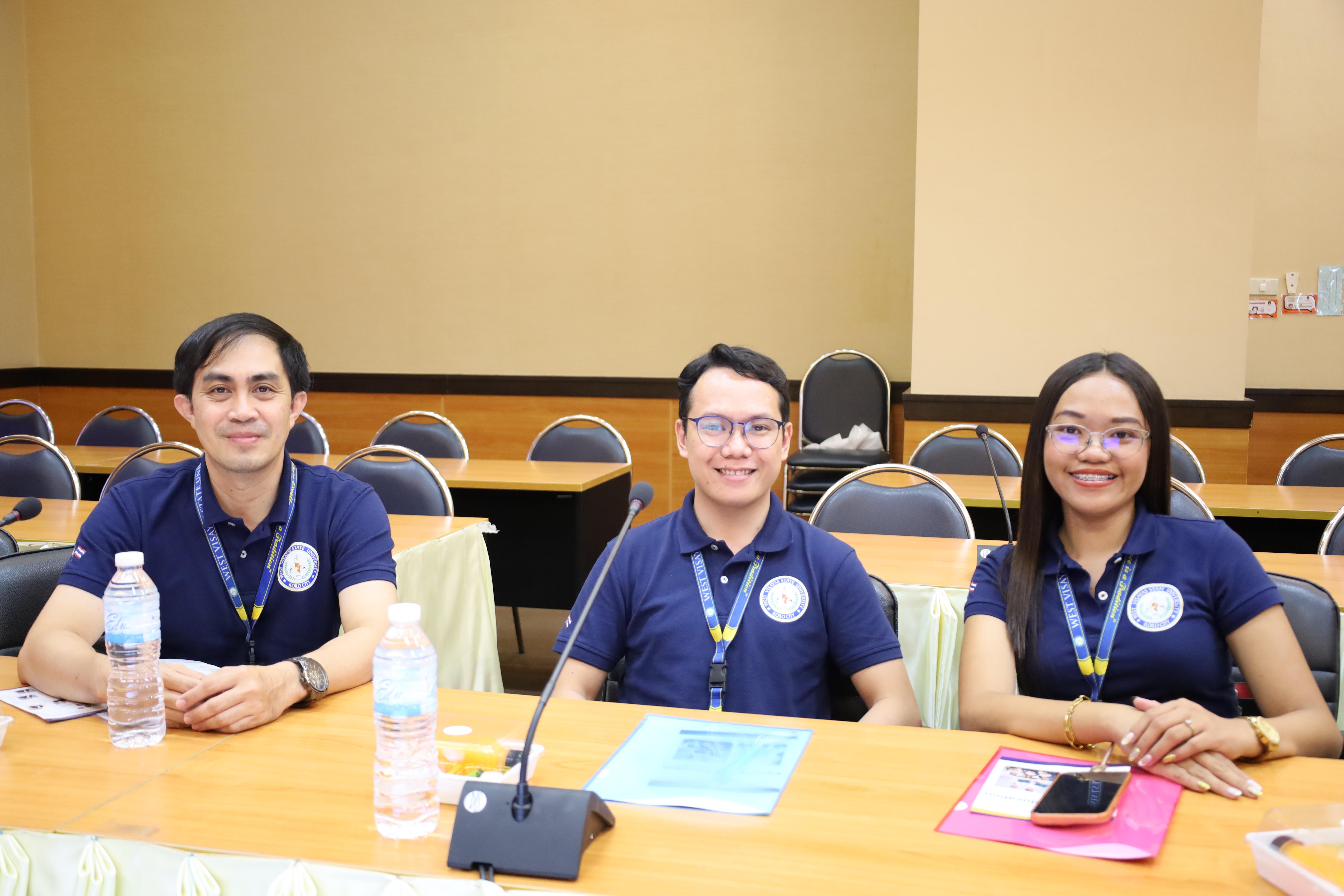 57. กิจกรรมแลกเปลี่ยนวัฒนธรรมเพื่อกำรเรียนรู้สำหรับคณาจารย์และนักศึกษาระดับบัณฑิตศึกษา คณะครุศาสตร์ ความร่วมมือกับ West Visayas State University ประจำปีการศึกษา 2568