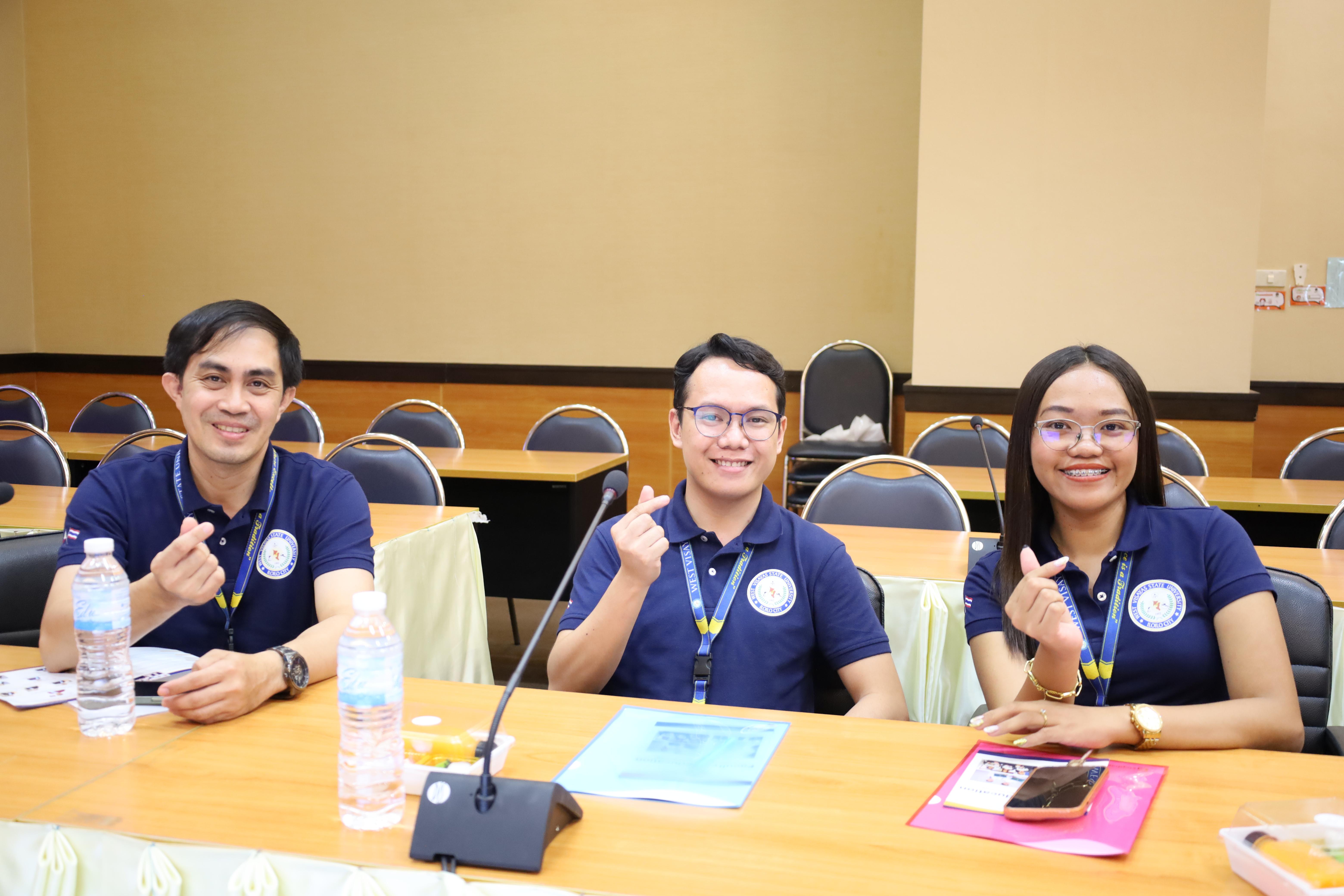 58. กิจกรรมแลกเปลี่ยนวัฒนธรรมเพื่อกำรเรียนรู้สำหรับคณาจารย์และนักศึกษาระดับบัณฑิตศึกษา คณะครุศาสตร์ ความร่วมมือกับ West Visayas State University ประจำปีการศึกษา 2568