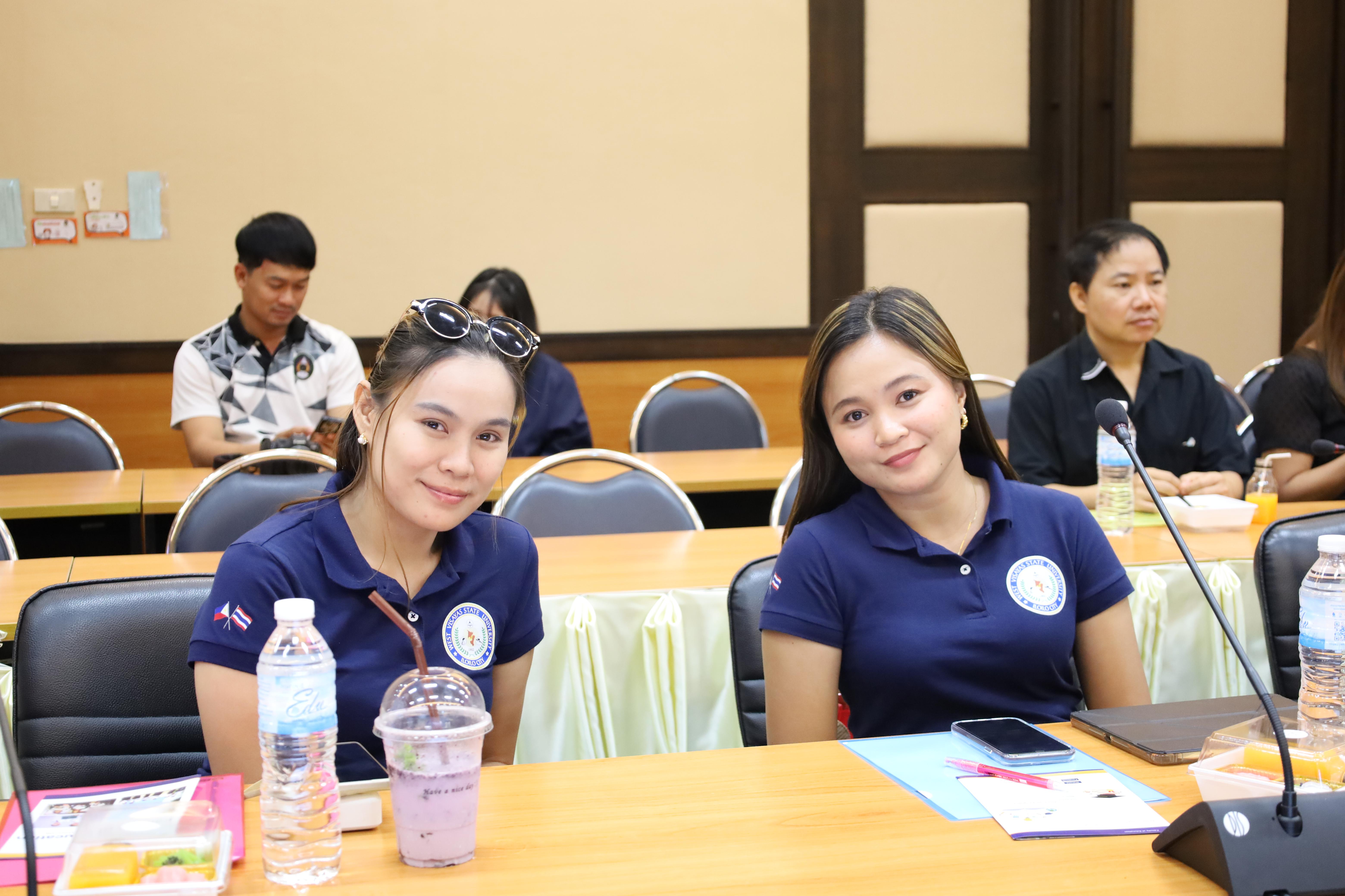 60. กิจกรรมแลกเปลี่ยนวัฒนธรรมเพื่อกำรเรียนรู้สำหรับคณาจารย์และนักศึกษาระดับบัณฑิตศึกษา คณะครุศาสตร์ ความร่วมมือกับ West Visayas State University ประจำปีการศึกษา 2568