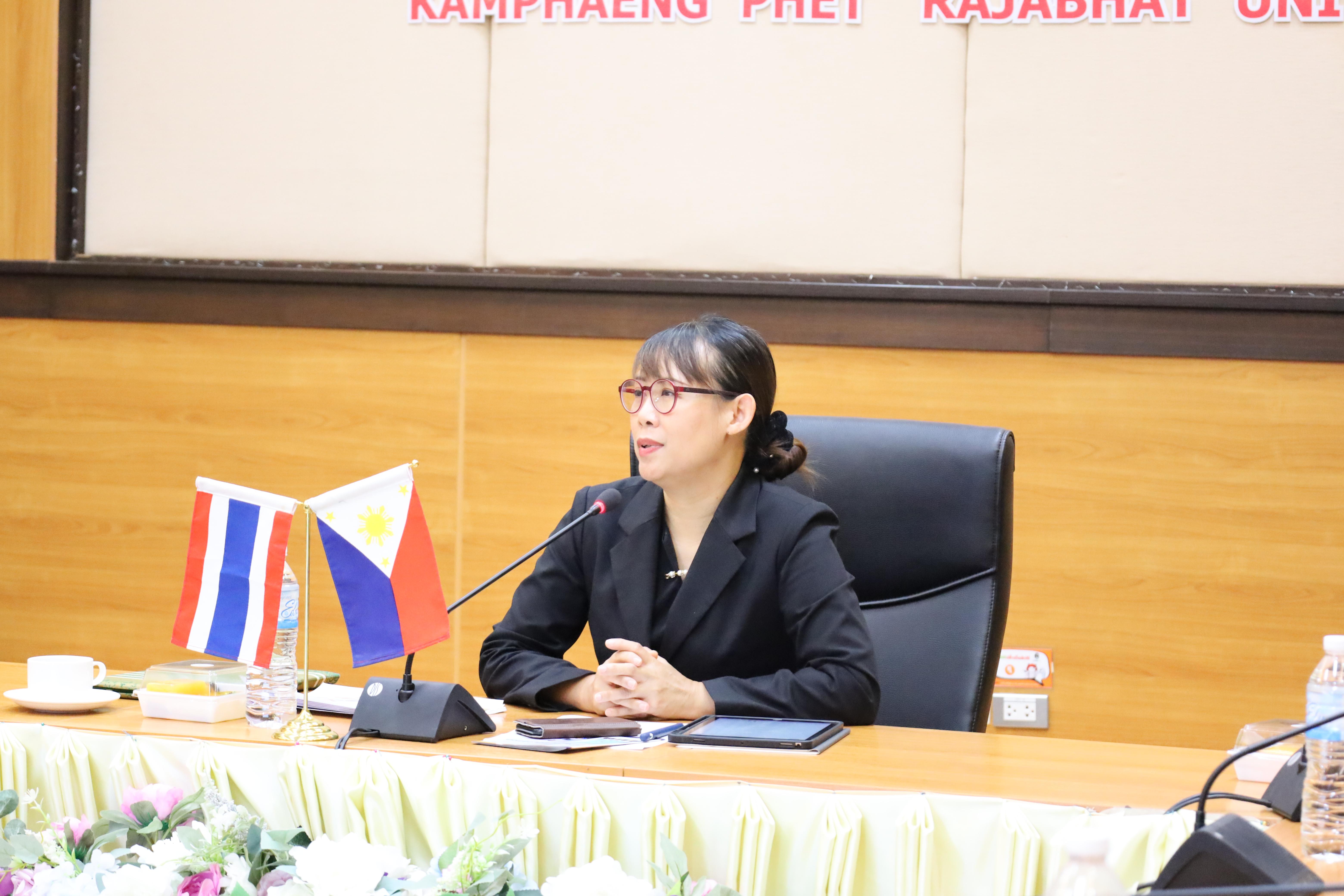 83. กิจกรรมแลกเปลี่ยนวัฒนธรรมเพื่อกำรเรียนรู้สำหรับคณาจารย์และนักศึกษาระดับบัณฑิตศึกษา คณะครุศาสตร์ ความร่วมมือกับ West Visayas State University ประจำปีการศึกษา 2568