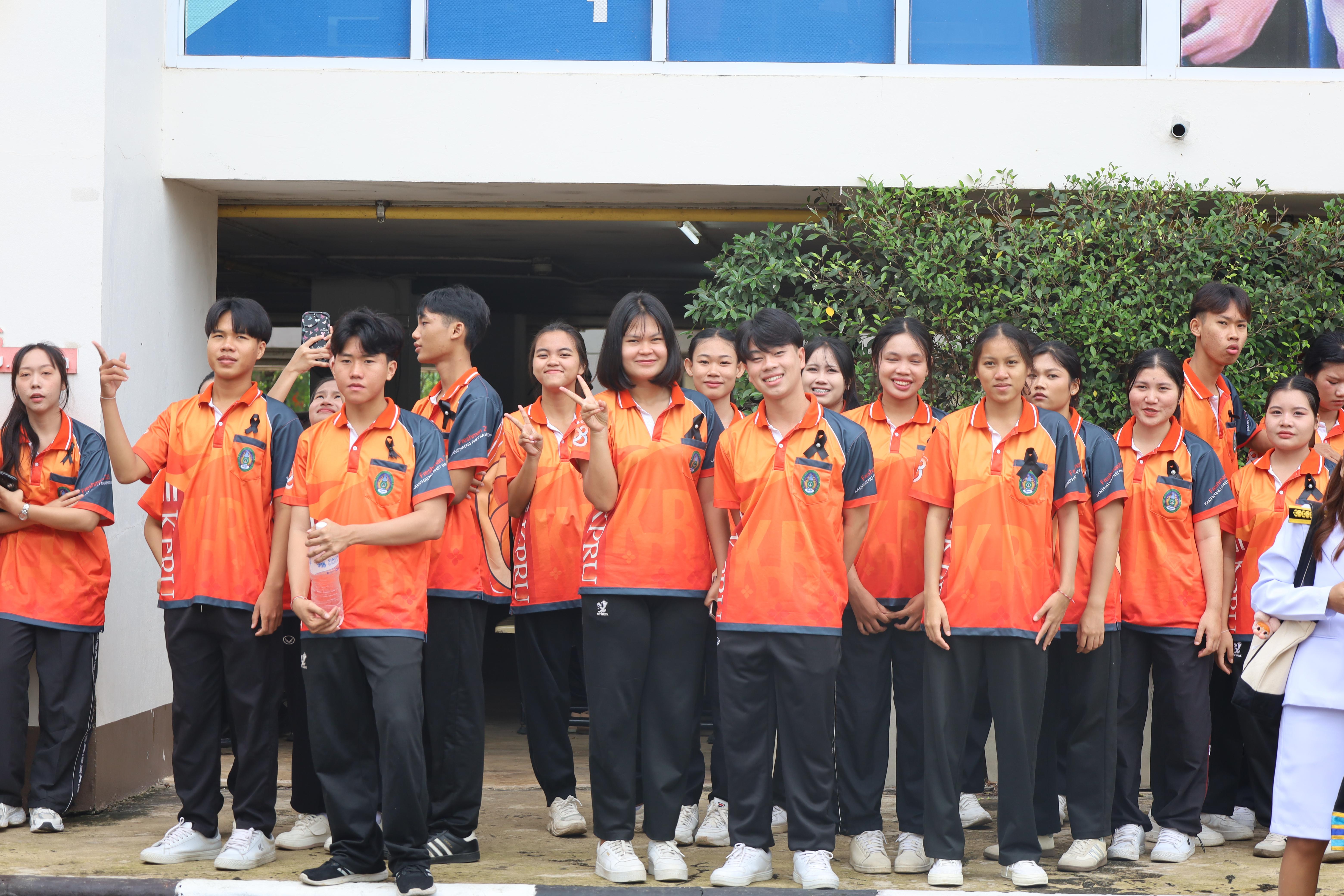 3. บรรยากาศซ้อมใหญ่พิธีพระราชทานปริญญาบัตร ประจำปีพ.ศ.2568