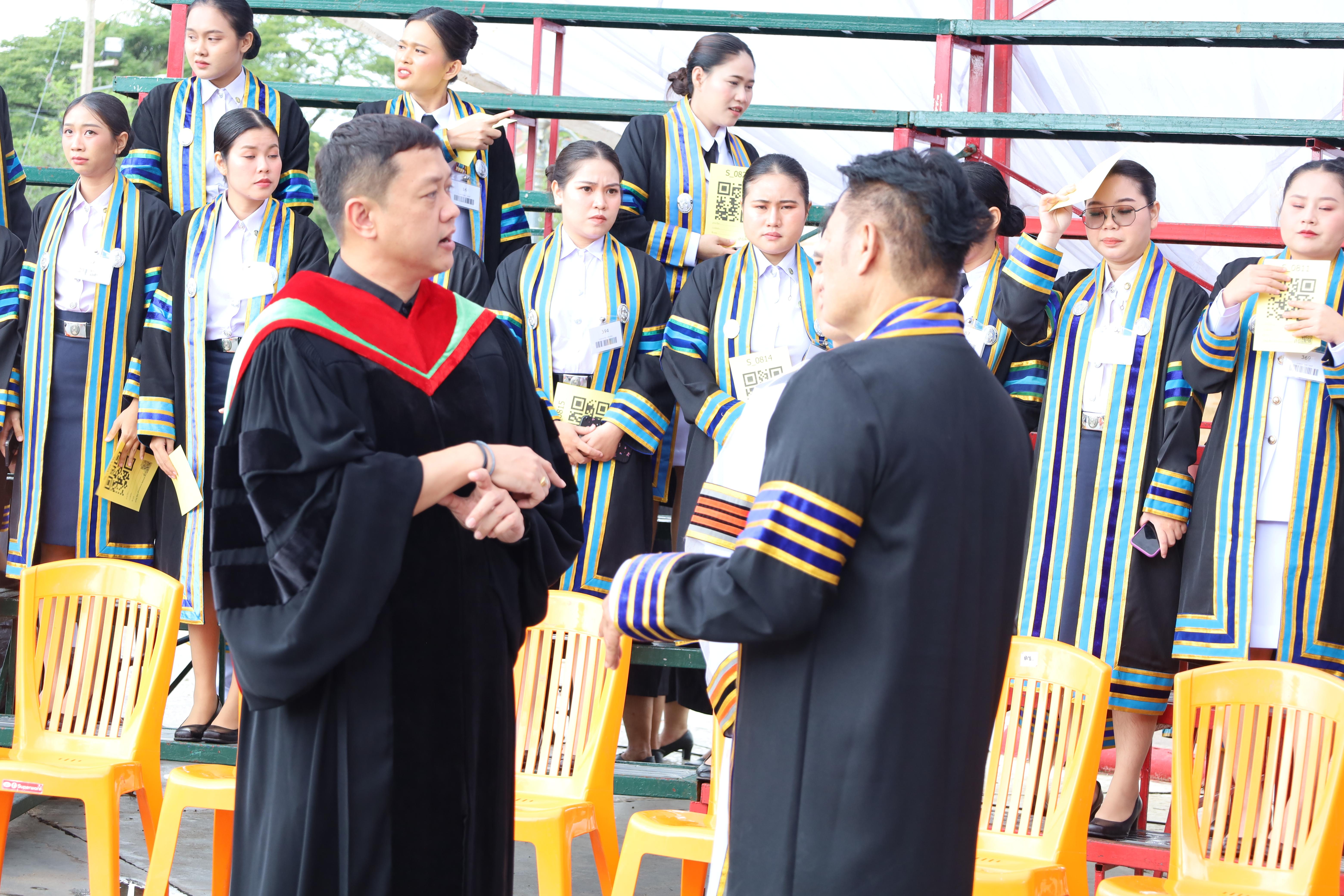 44. บรรยากาศซ้อมใหญ่พิธีพระราชทานปริญญาบัตร ประจำปีพ.ศ.2568