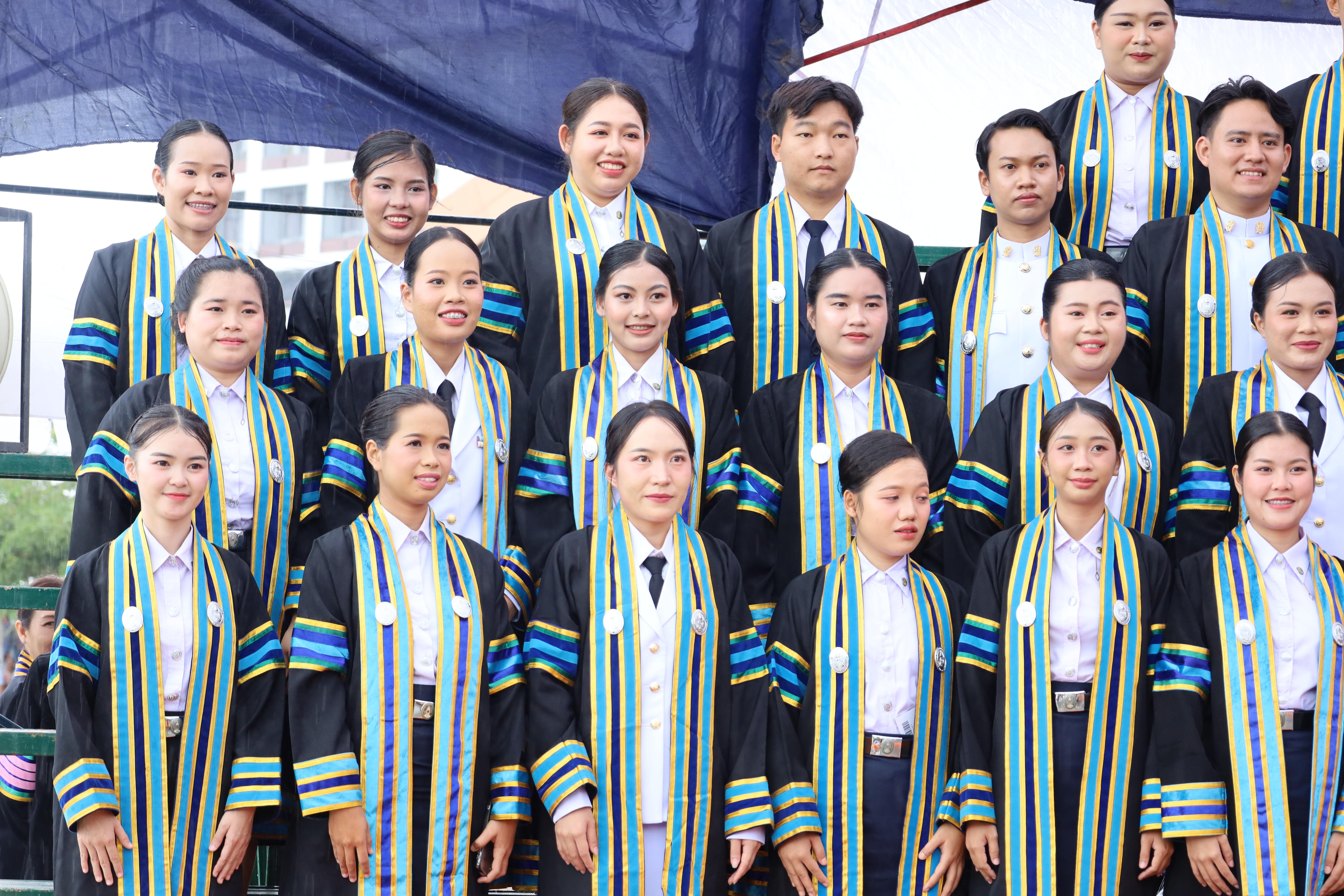 75. บรรยากาศซ้อมใหญ่พิธีพระราชทานปริญญาบัตร ประจำปีพ.ศ.2568