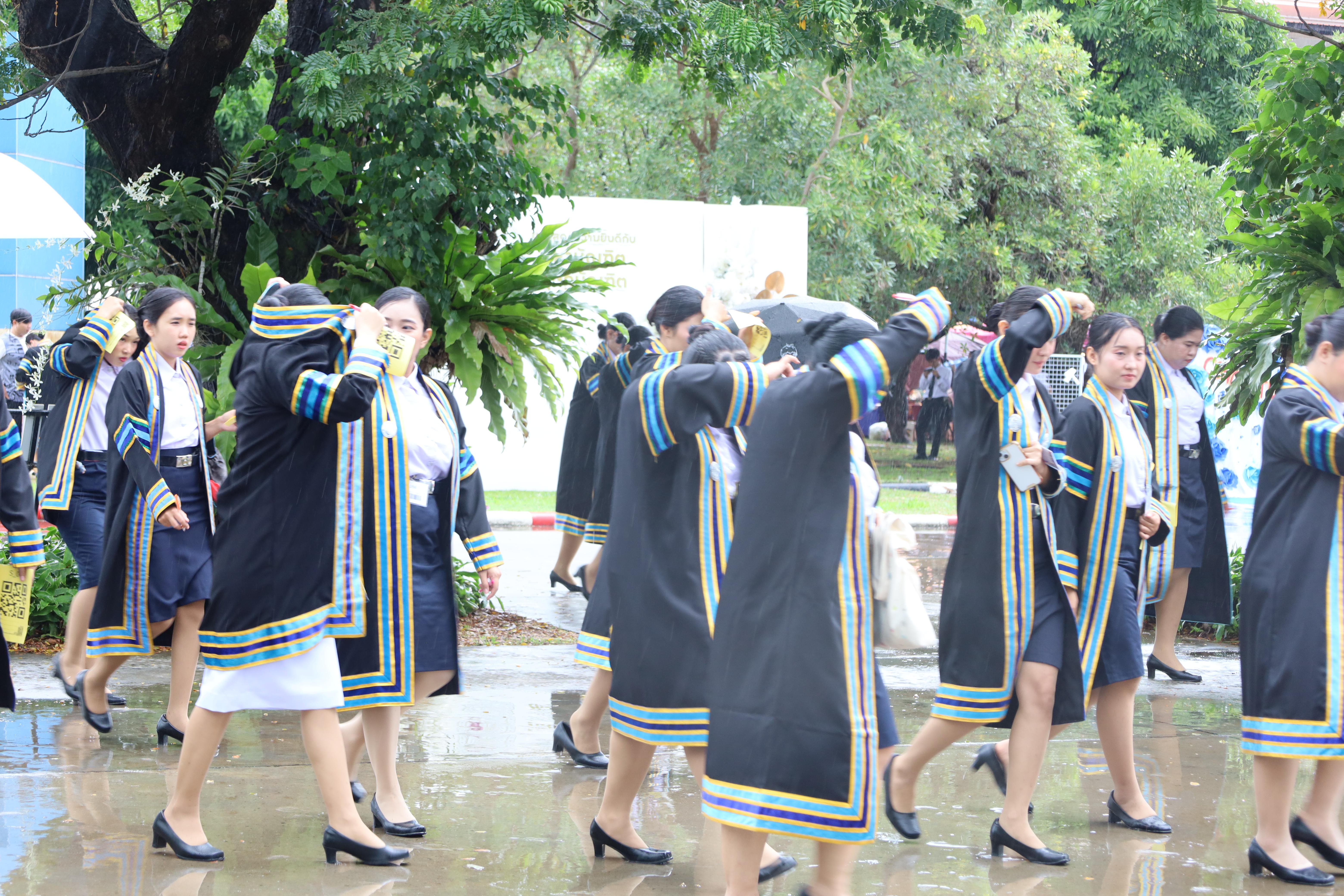 83. บรรยากาศซ้อมใหญ่พิธีพระราชทานปริญญาบัตร ประจำปีพ.ศ.2568