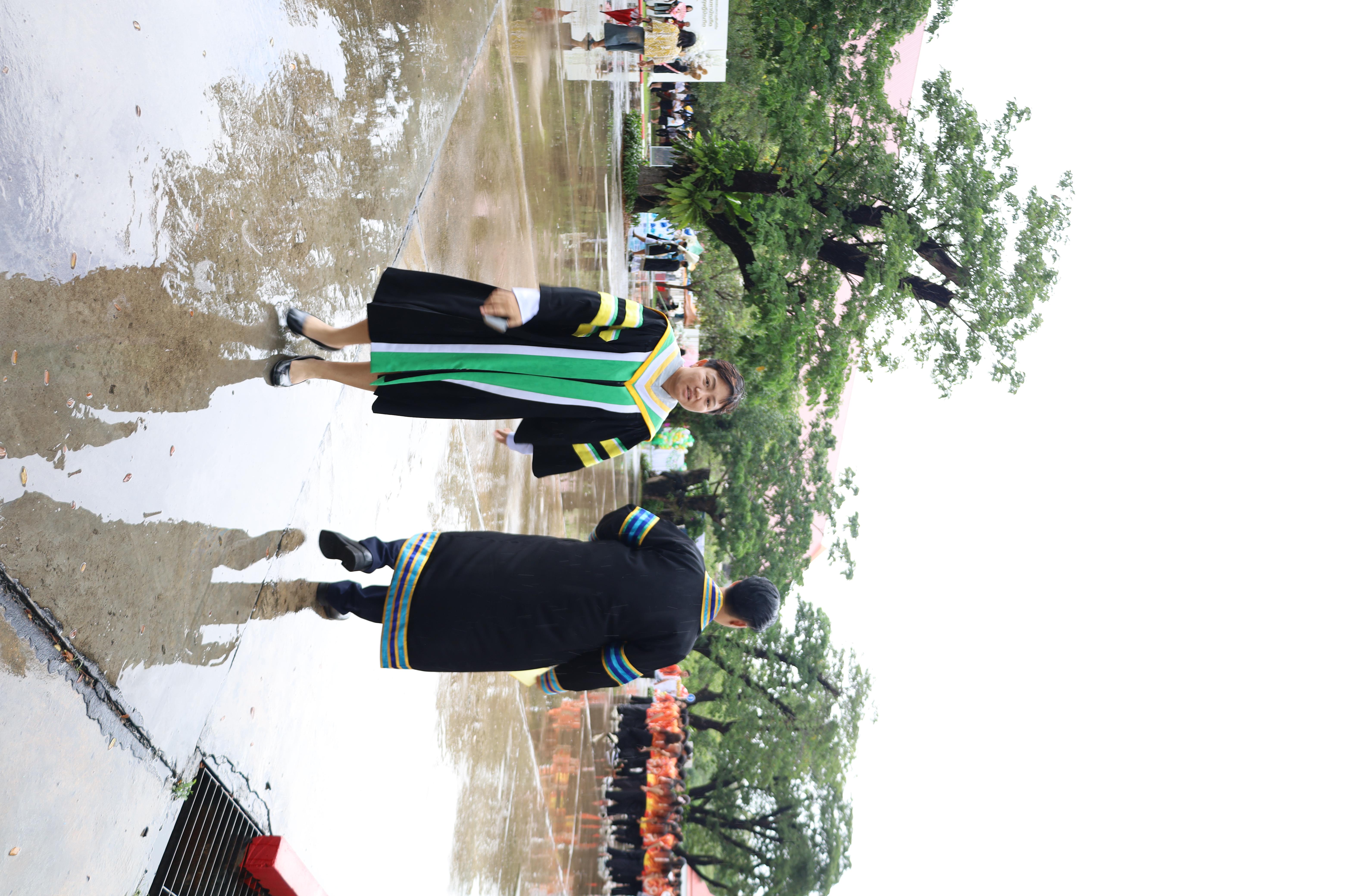 91. บรรยากาศซ้อมใหญ่พิธีพระราชทานปริญญาบัตร ประจำปีพ.ศ.2568