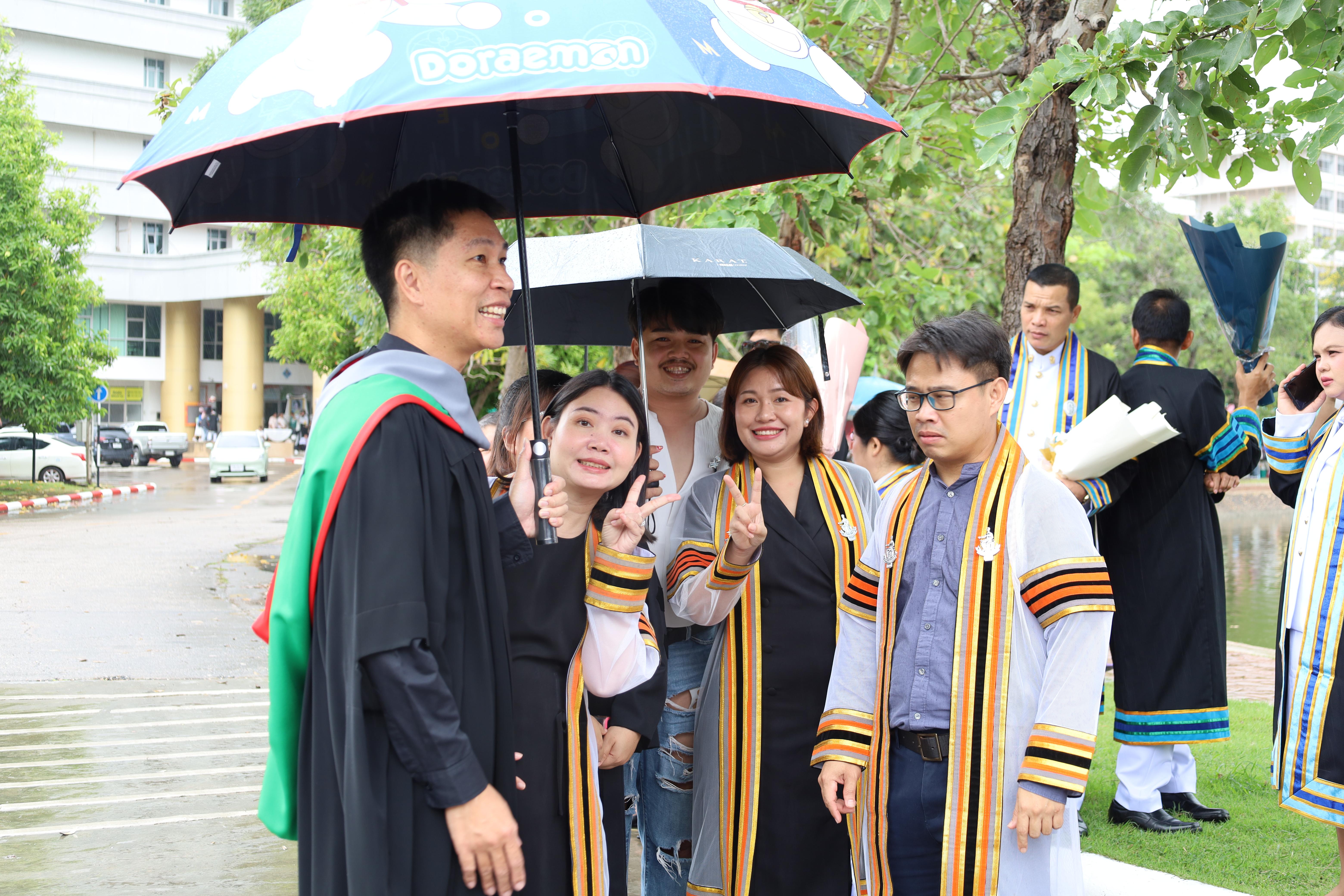 100. บรรยากาศซ้อมใหญ่พิธีพระราชทานปริญญาบัตร ประจำปีพ.ศ.2568