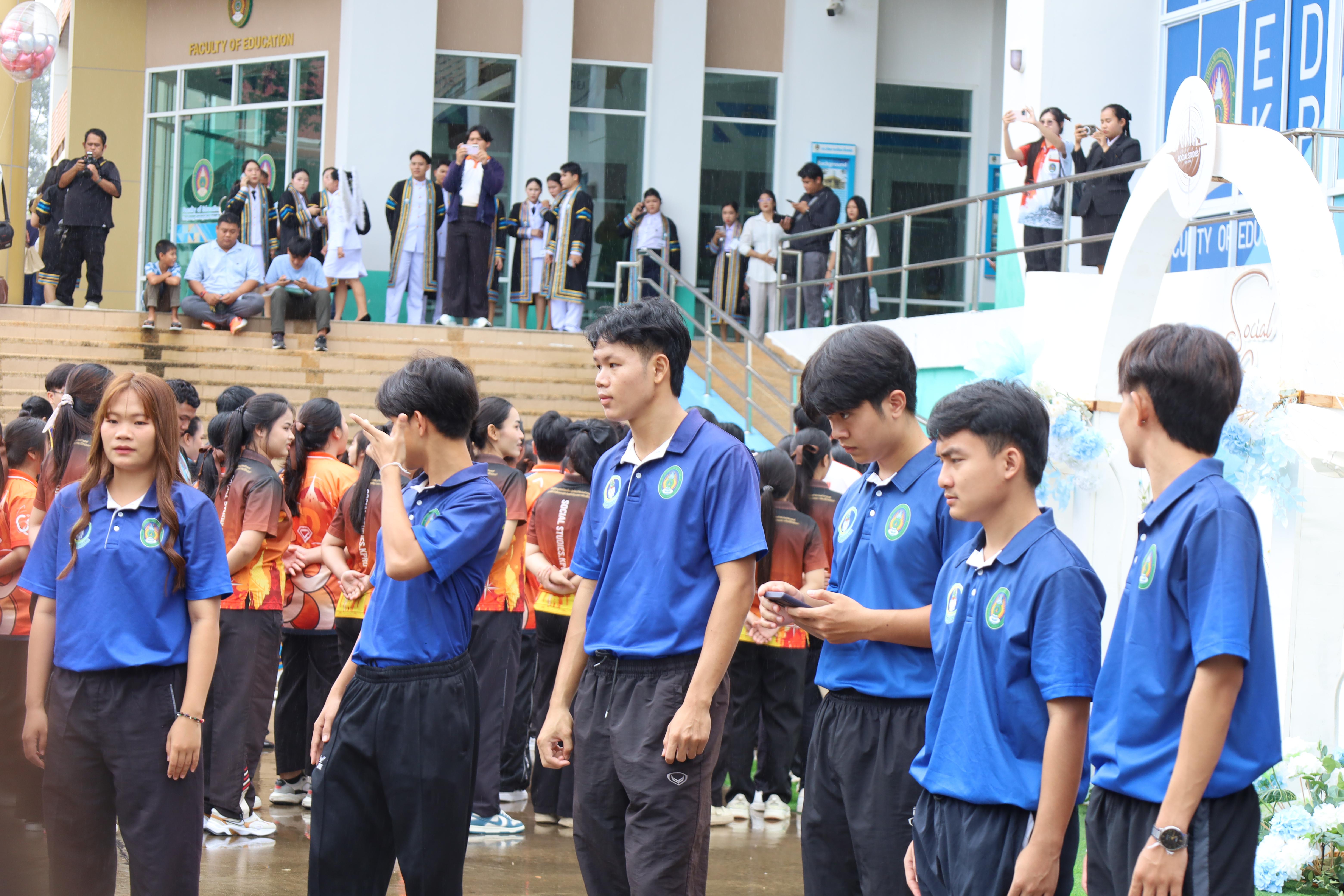 105. บรรยากาศซ้อมใหญ่พิธีพระราชทานปริญญาบัตร ประจำปีพ.ศ.2568