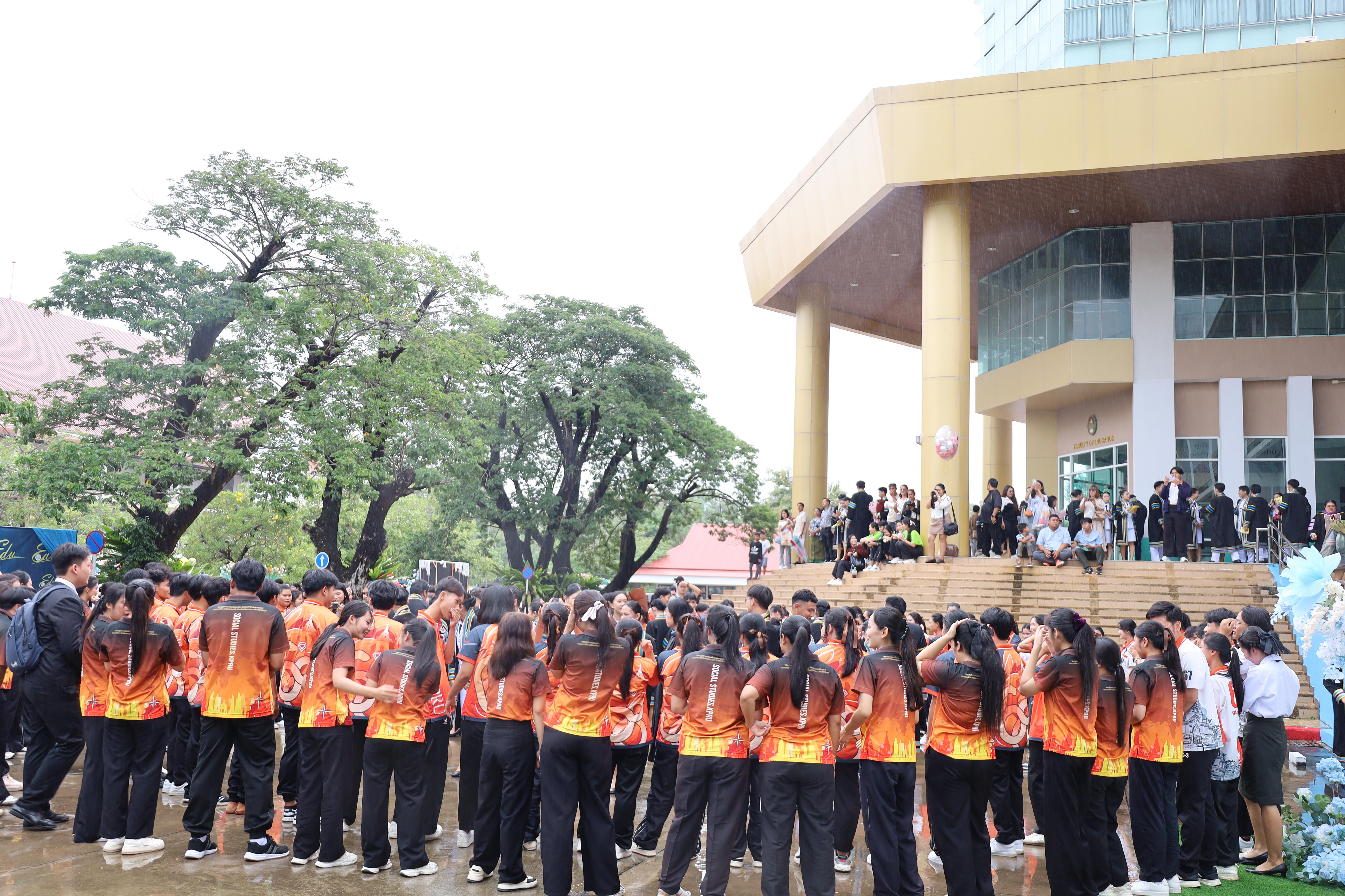 106. บรรยากาศซ้อมใหญ่พิธีพระราชทานปริญญาบัตร ประจำปีพ.ศ.2568