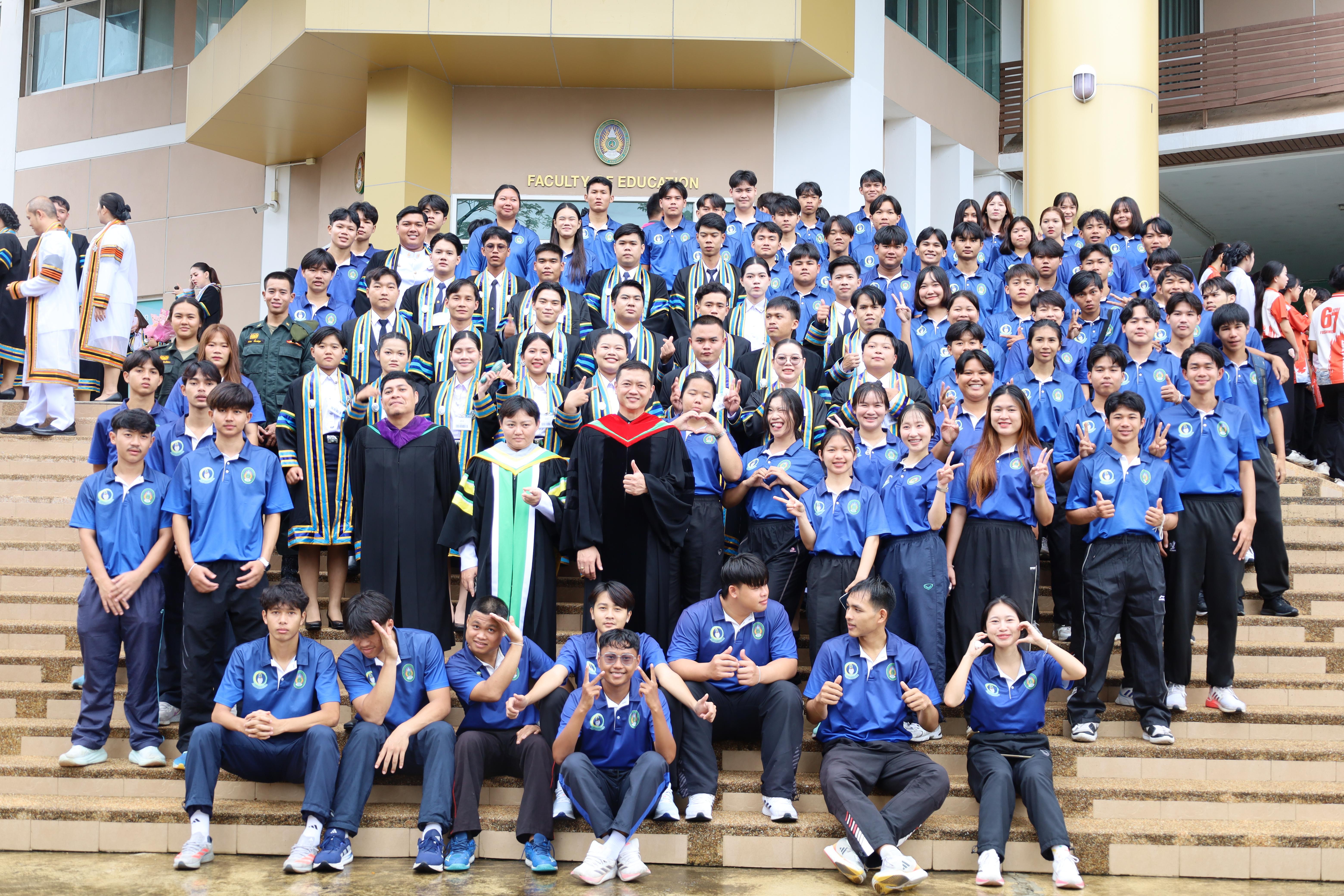 123. บรรยากาศซ้อมใหญ่พิธีพระราชทานปริญญาบัตร ประจำปีพ.ศ.2568