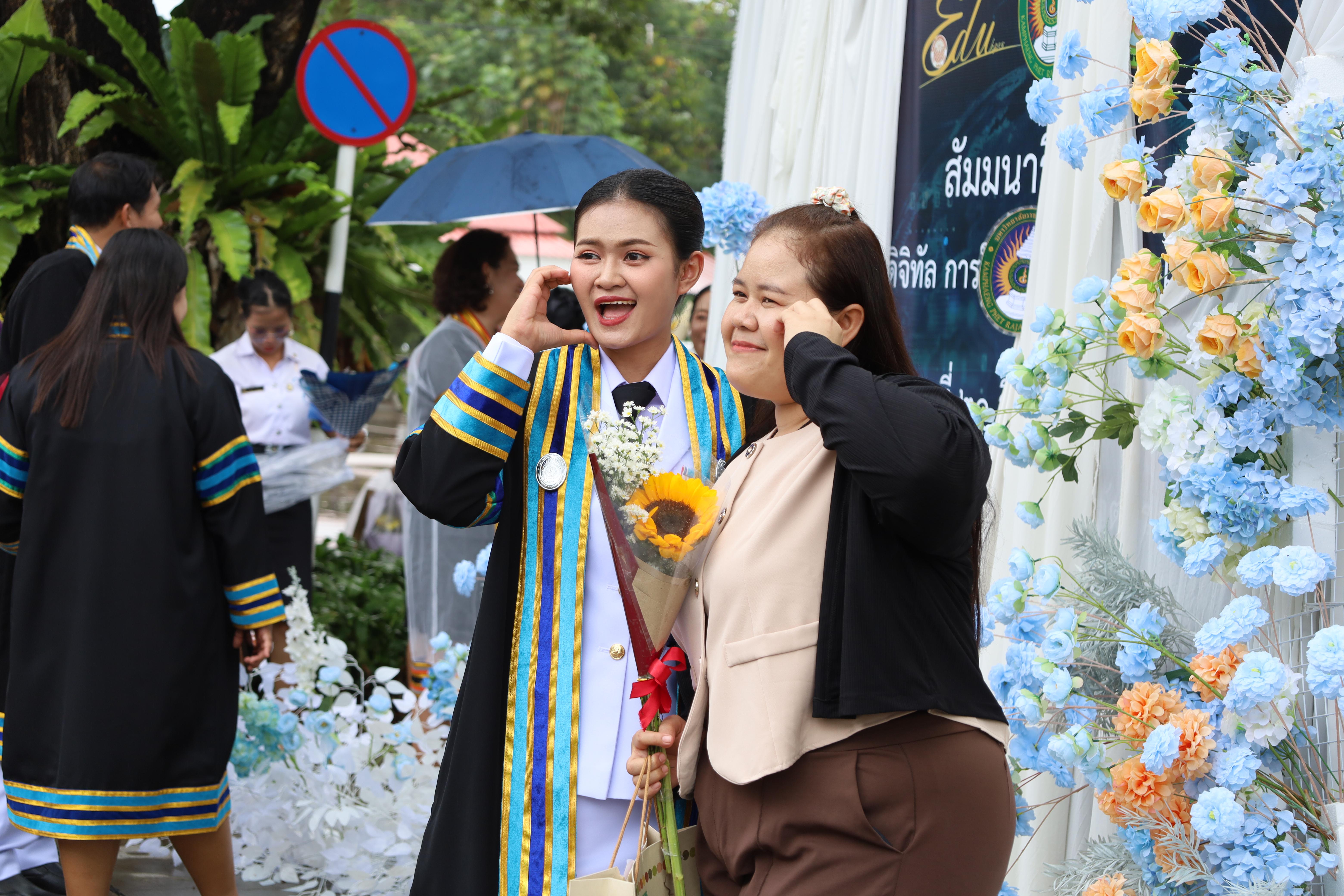 147. บรรยากาศซ้อมใหญ่พิธีพระราชทานปริญญาบัตร ประจำปีพ.ศ.2568